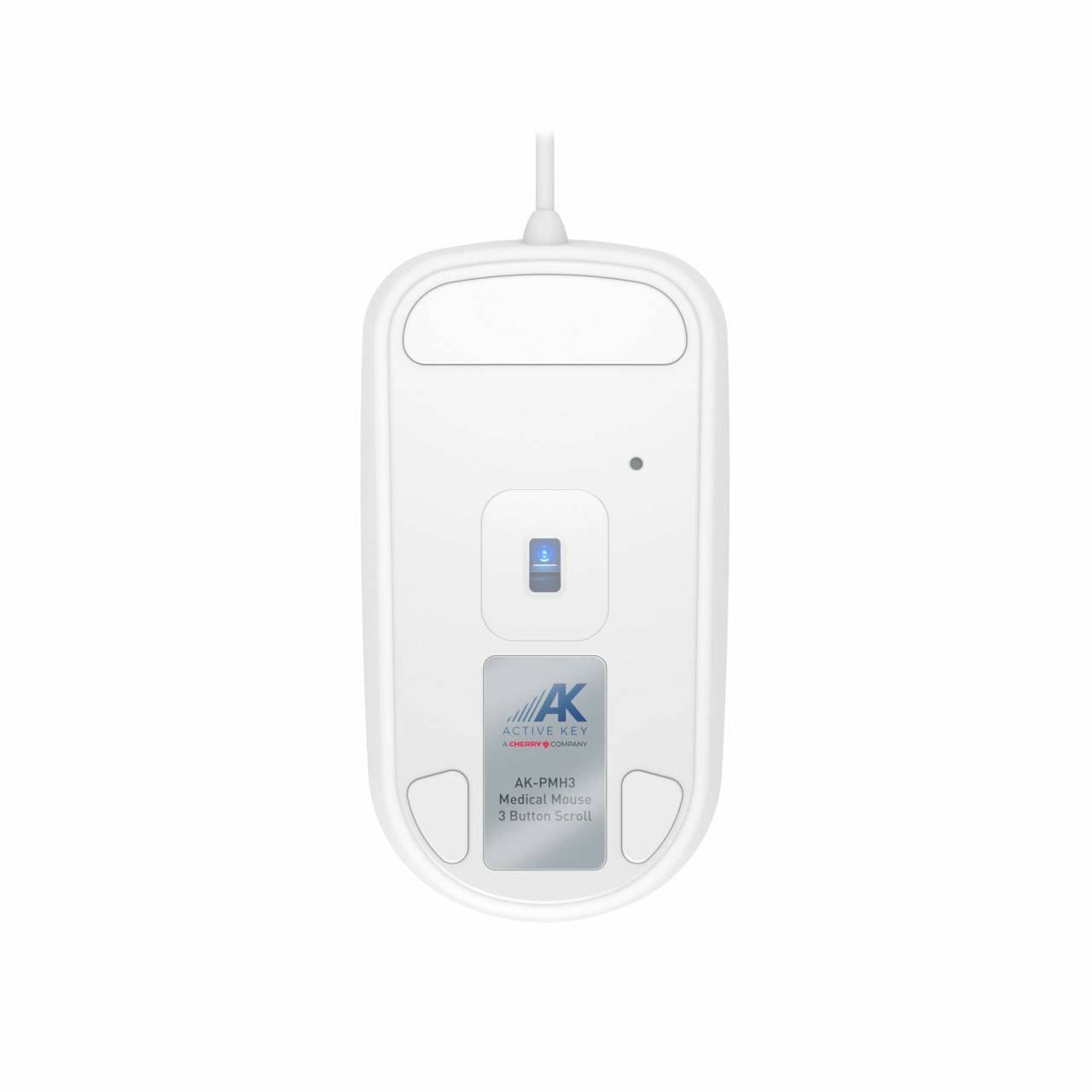 Rca Informatique - image du produit : AK-PMH3 MEDICAL MOUSE 3-BUTTON SCROLL WHITE