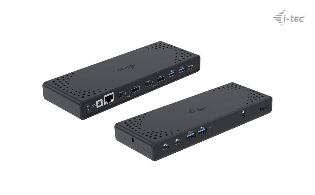 Rca Informatique - image du produit : USB-A/-C TB DUAL DOCK DUAL DISPLAY DOCK PD 100W