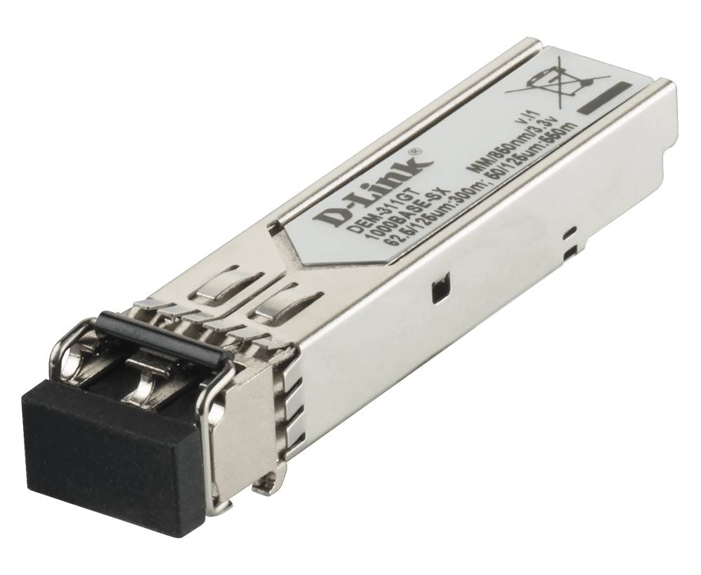 Rca Informatique - Image du produit : 1-PORT MINI-GBIC SFP TO 1000BASESX 550M FOR ALL - TRAY O