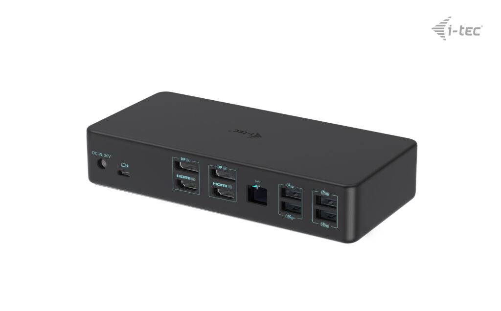 Rca Informatique - image du produit : USB 3.0/USB-C/TB 3 PRO DUAL 4K DISPLAY DOCKING STATION GEN2 PD