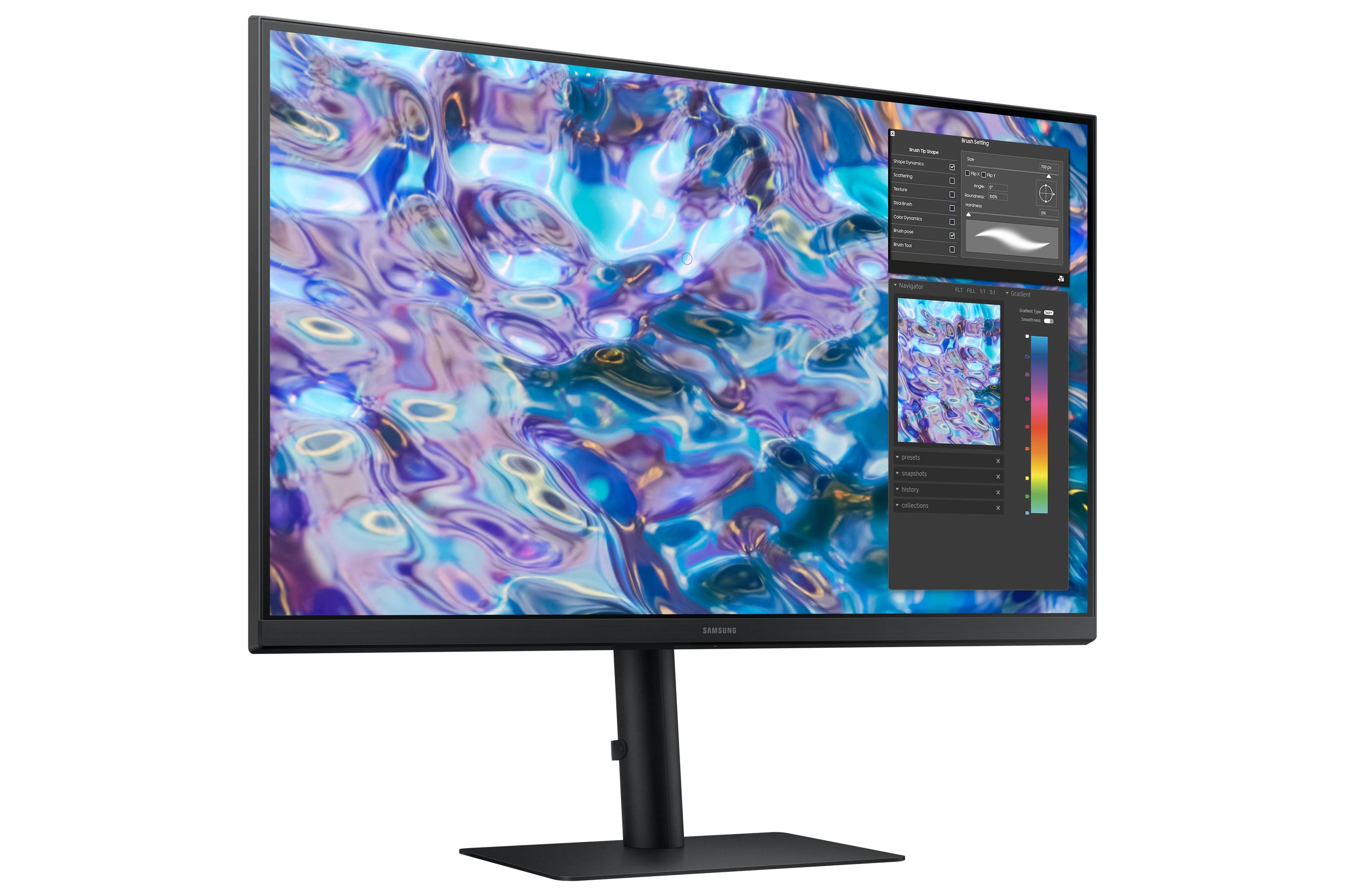 Rca Informatique - image du produit : S27B610EQ LED 27IN WQHD 2560X1440 5MS 16:9 HDMI DP