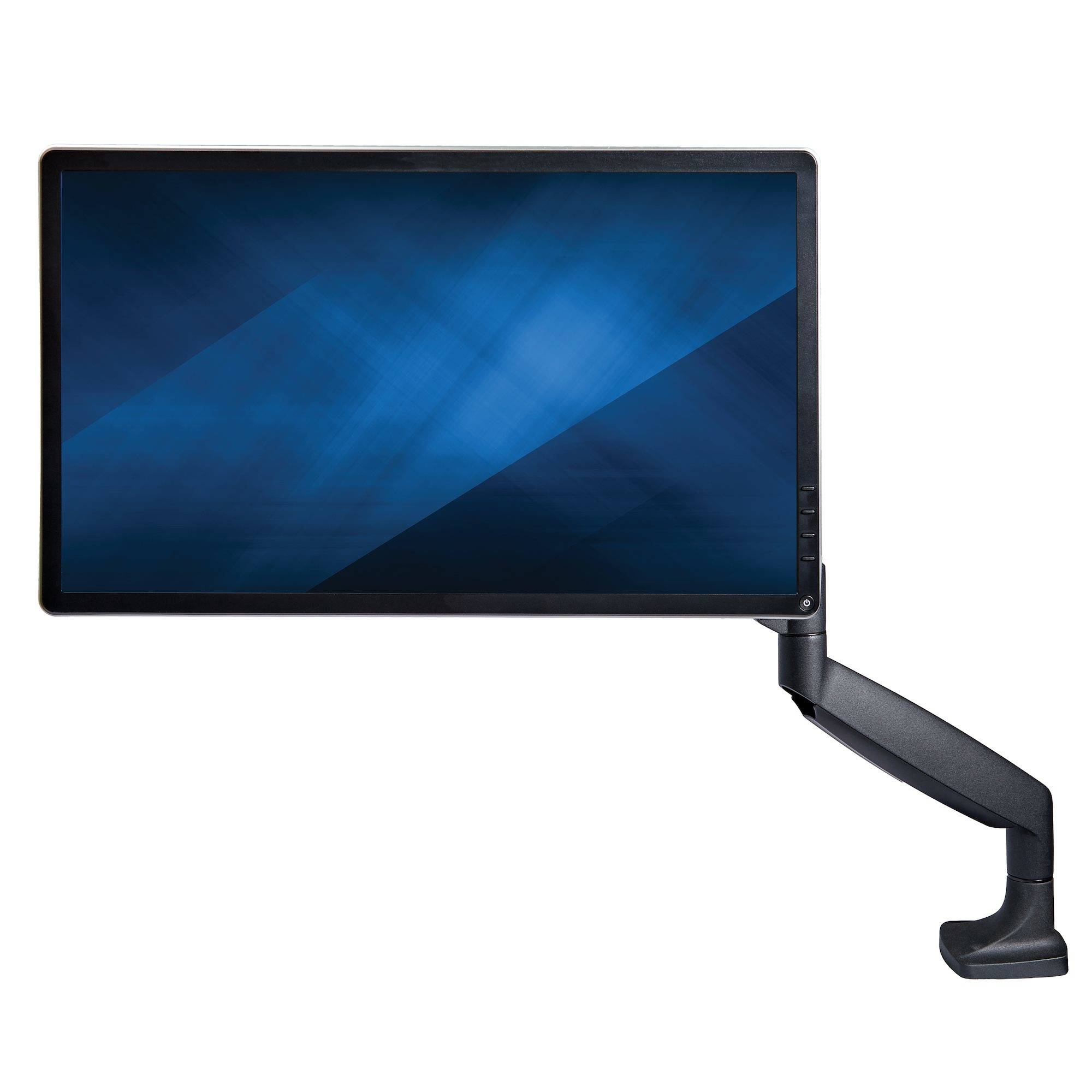 Rca Informatique - image du produit : DESK MOUNT MONITOR ARM - BLACK FOR UP TO 32IN MONITOR-ALUMINUM