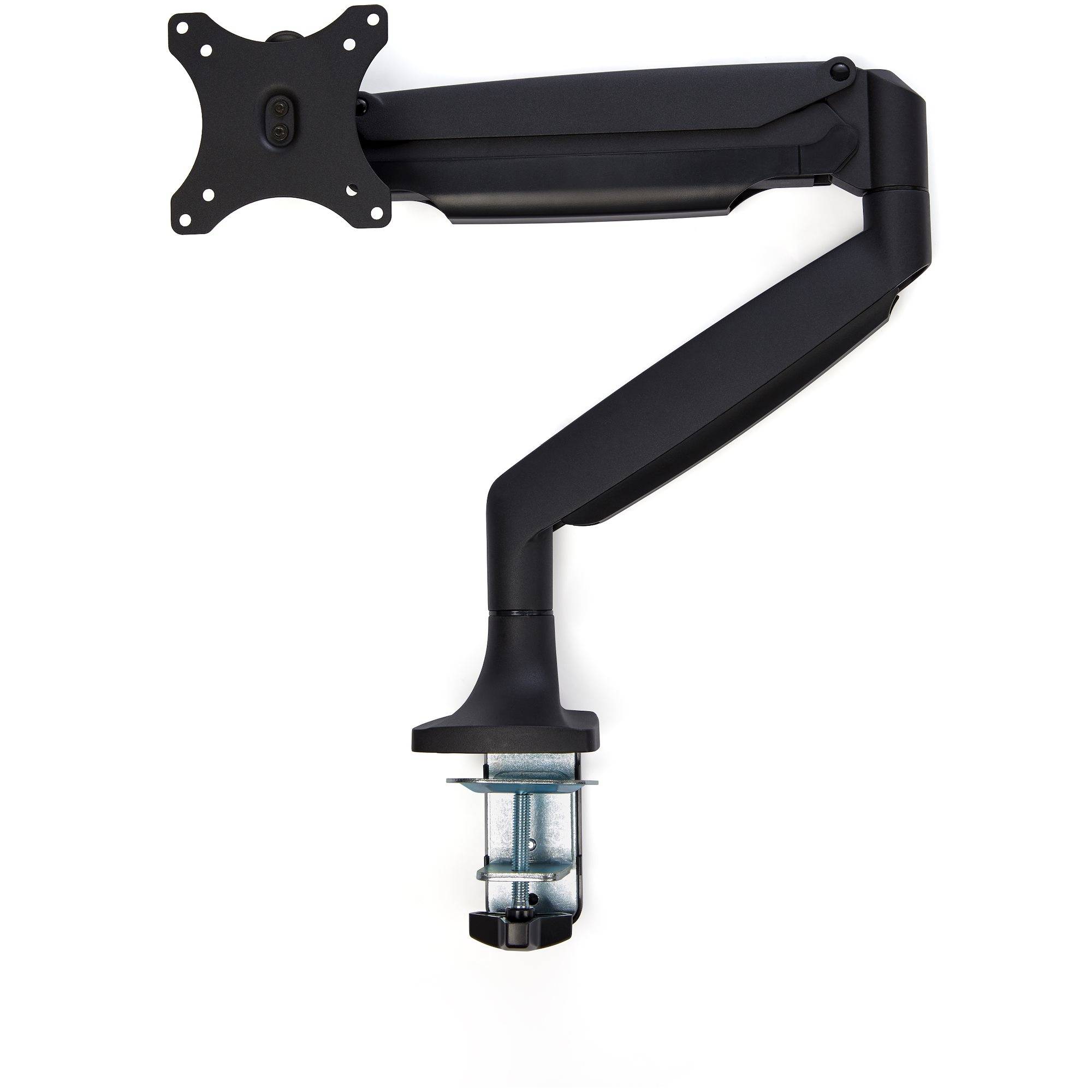 Rca Informatique - image du produit : DESK MOUNT MONITOR ARM - BLACK FOR UP TO 32IN MONITOR-ALUMINUM