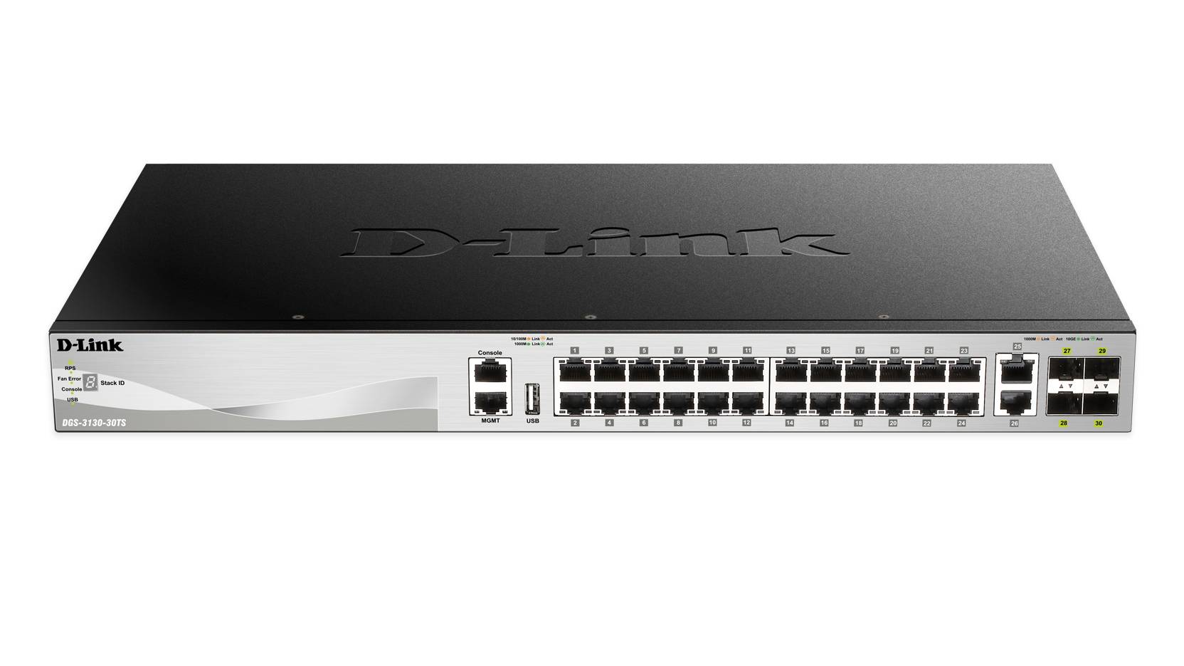 Rca Informatique - image du produit : 24P 10/100/1000BASE-T LAYER 3 TACKABLE MANAGED GIGABIT SWITCH