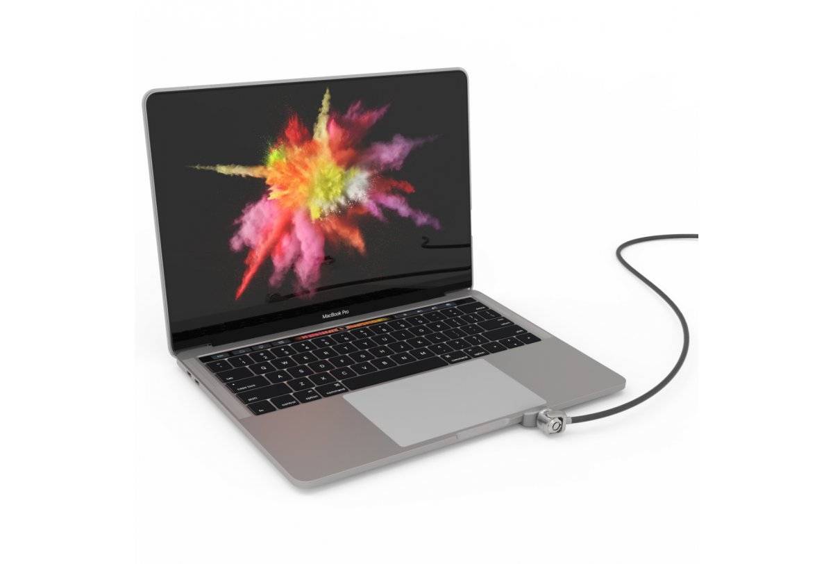 Rca Informatique - image du produit : UNIVERSAL LEDGE MACBOOK PRO W KEYED CABLE LOCK