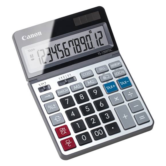 Rca Informatique - image du produit : TS-1200TSC DBL EMEA DESKTOP CALCULATOR