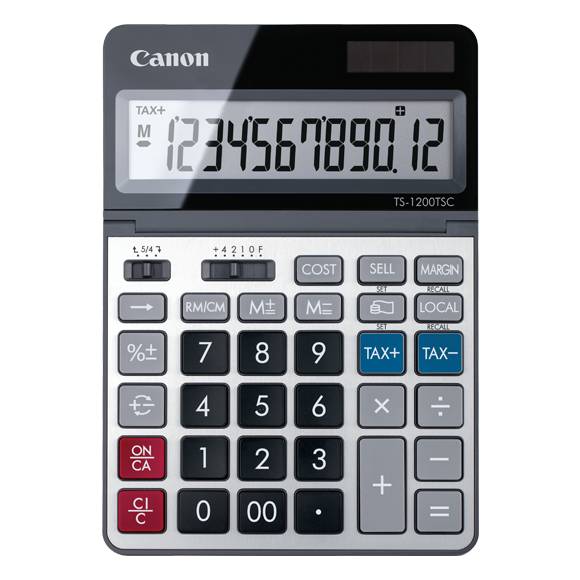 Rca Informatique - image du produit : TS-1200TSC DBL EMEA DESKTOP CALCULATOR