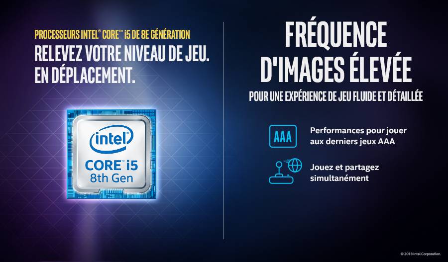 Rca Informatique - image du produit : ZBS360G5 INTEL I5-8300H 256GB 16GB W10 HOME