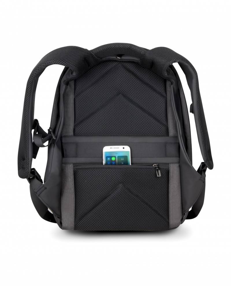 Rca Informatique - image du produit : ANTI-THEFT BACKPACK 15.6IN BLACK