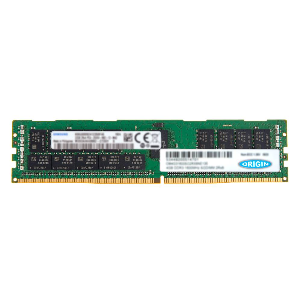 Rca Informatique - image du produit : 16GB DDR4 3200MHZ RDIMM 2RX8 ECC 1.2V