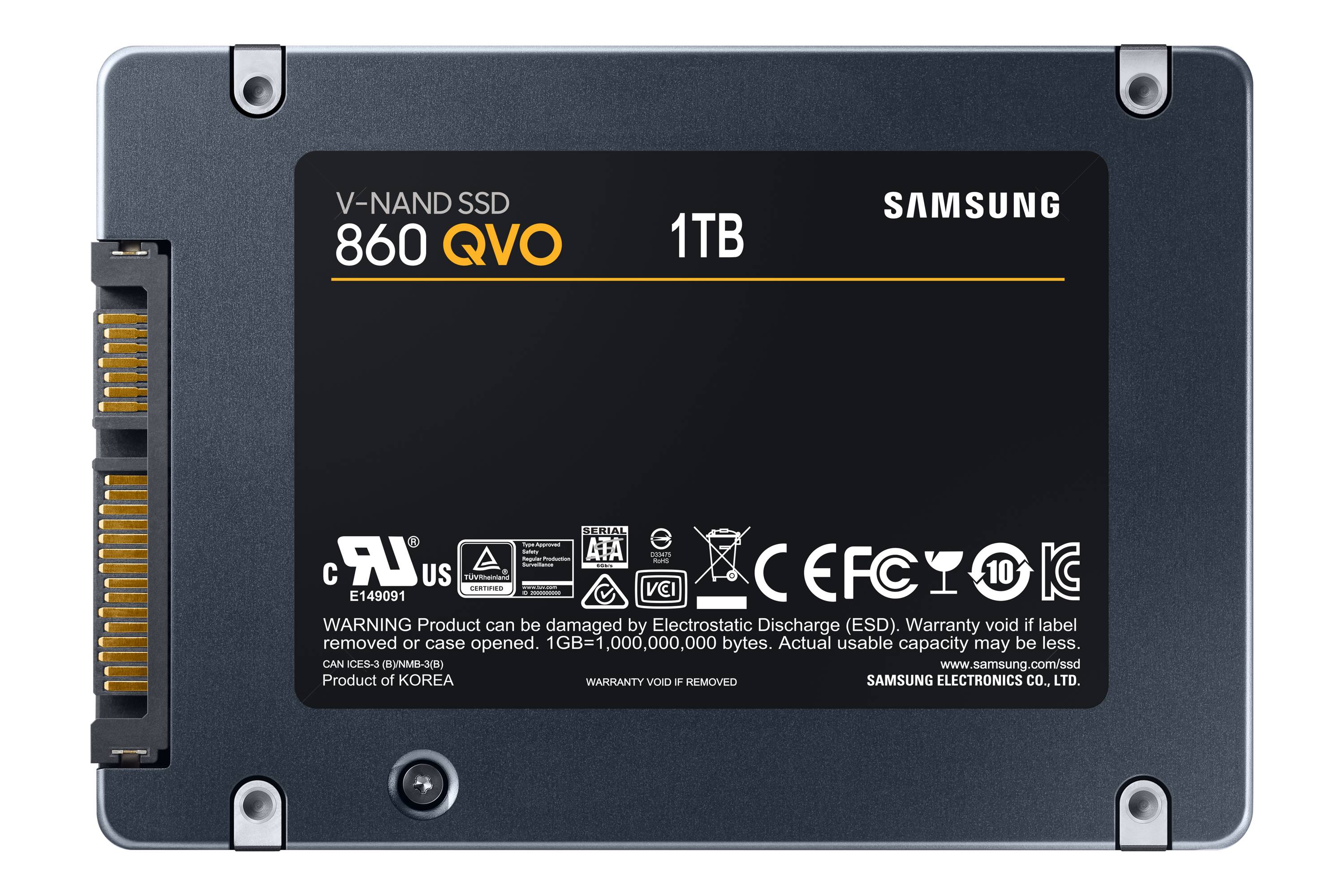 Rca Informatique - image du produit : SSD 860 QVO 1TB SATA3 .