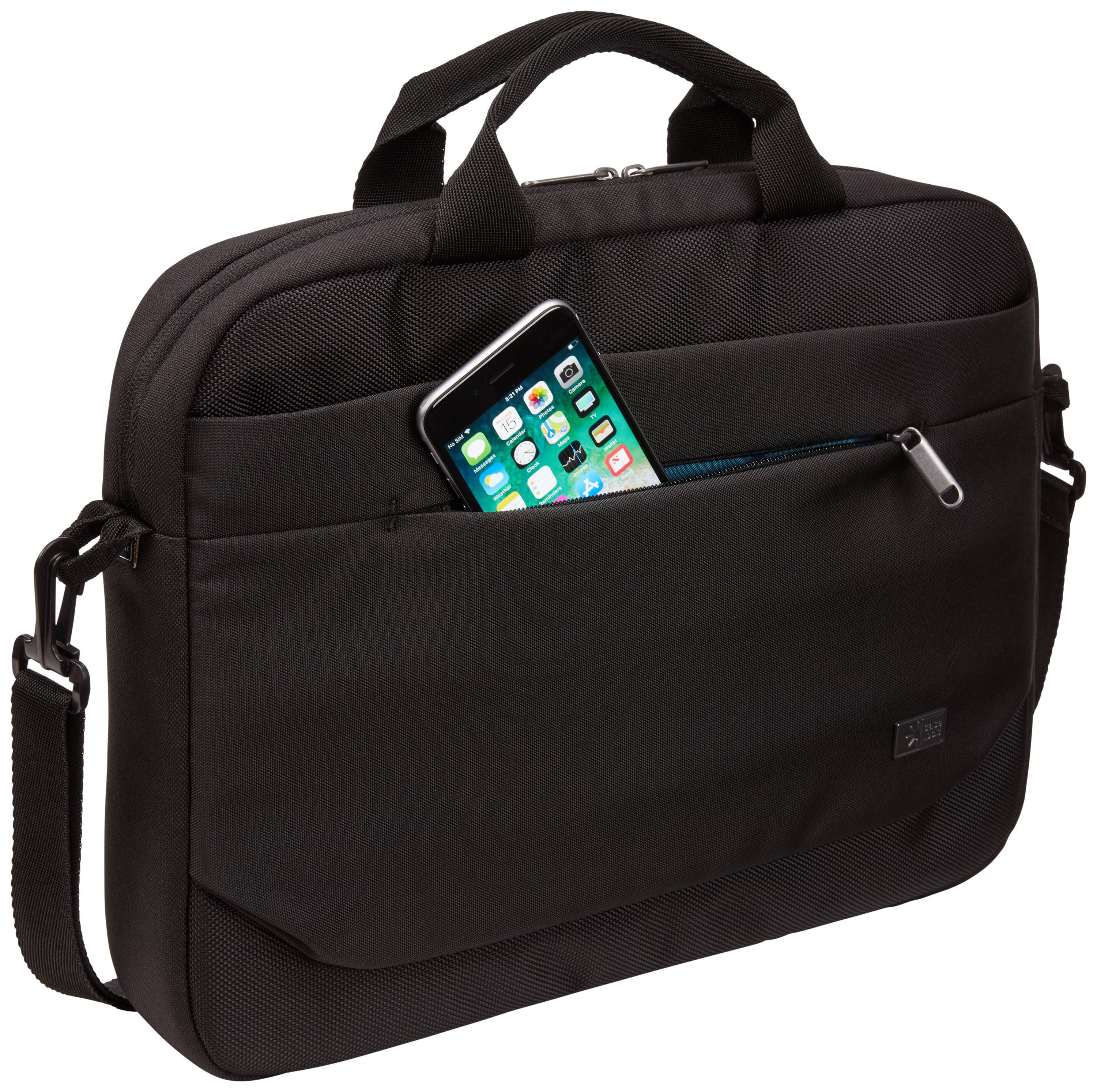 Rca Informatique - image du produit : BAGS CASE LOGIC ADVANTAGE LAPTOP ATTACHED 14IN