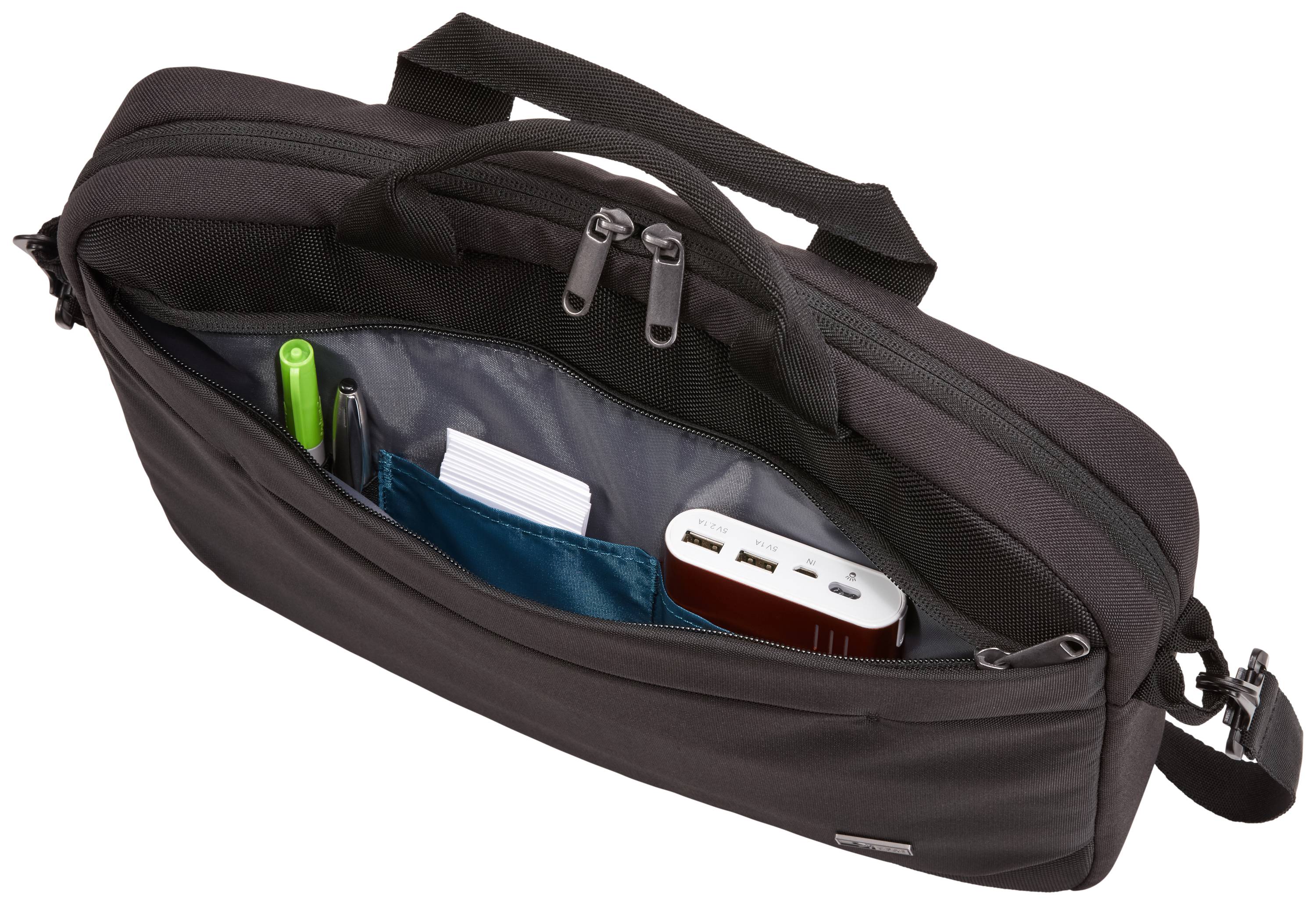 Rca Informatique - image du produit : BAGS CASE LOGIC ADVANTAGE LAPTOP ATTACHED 14IN