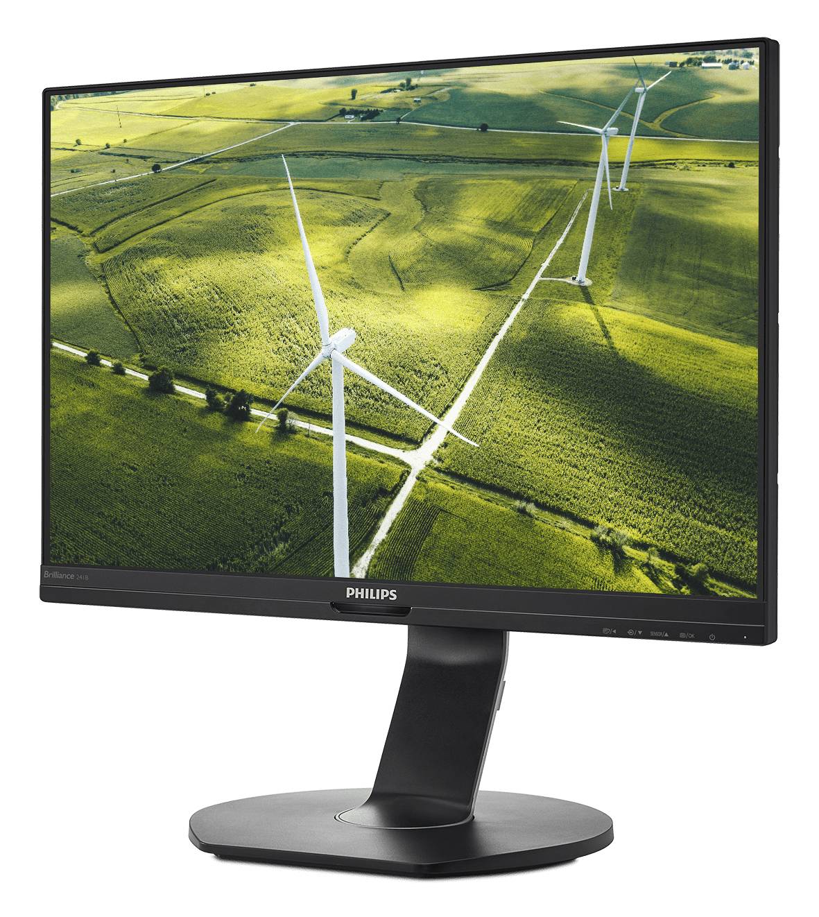 Rca Informatique - image du produit : 241B7QPJEB/00 60CM 23.8IN IPS 1920X1080 16:9 250CD/QM BLACK