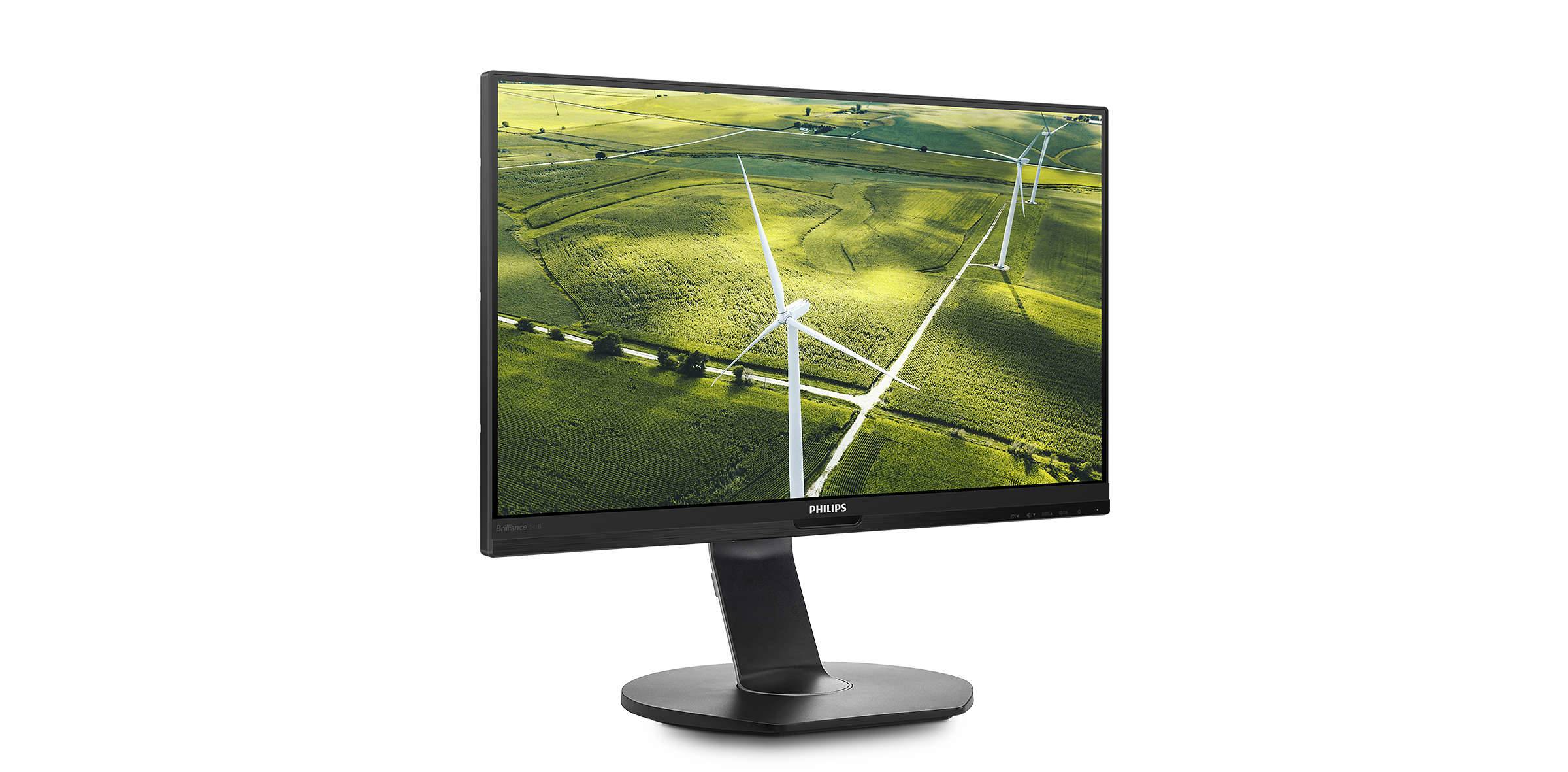 Rca Informatique - image du produit : 241B7QPJEB/00 60CM 23.8IN IPS 1920X1080 16:9 250CD/QM BLACK