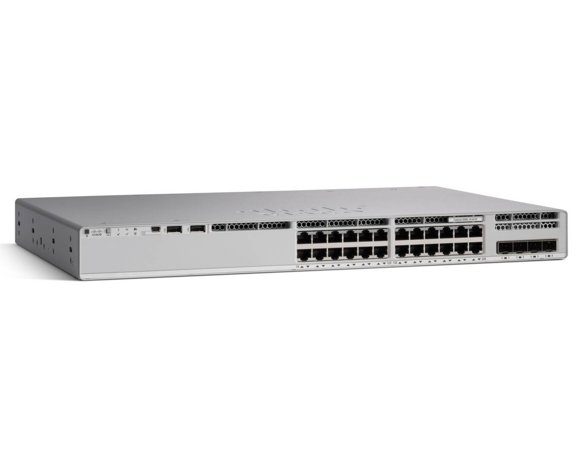 Rca Informatique - image du produit : CATALYST 9200L 24-PORT POE+ 4 X 10G NETWORK ADVANTAGE