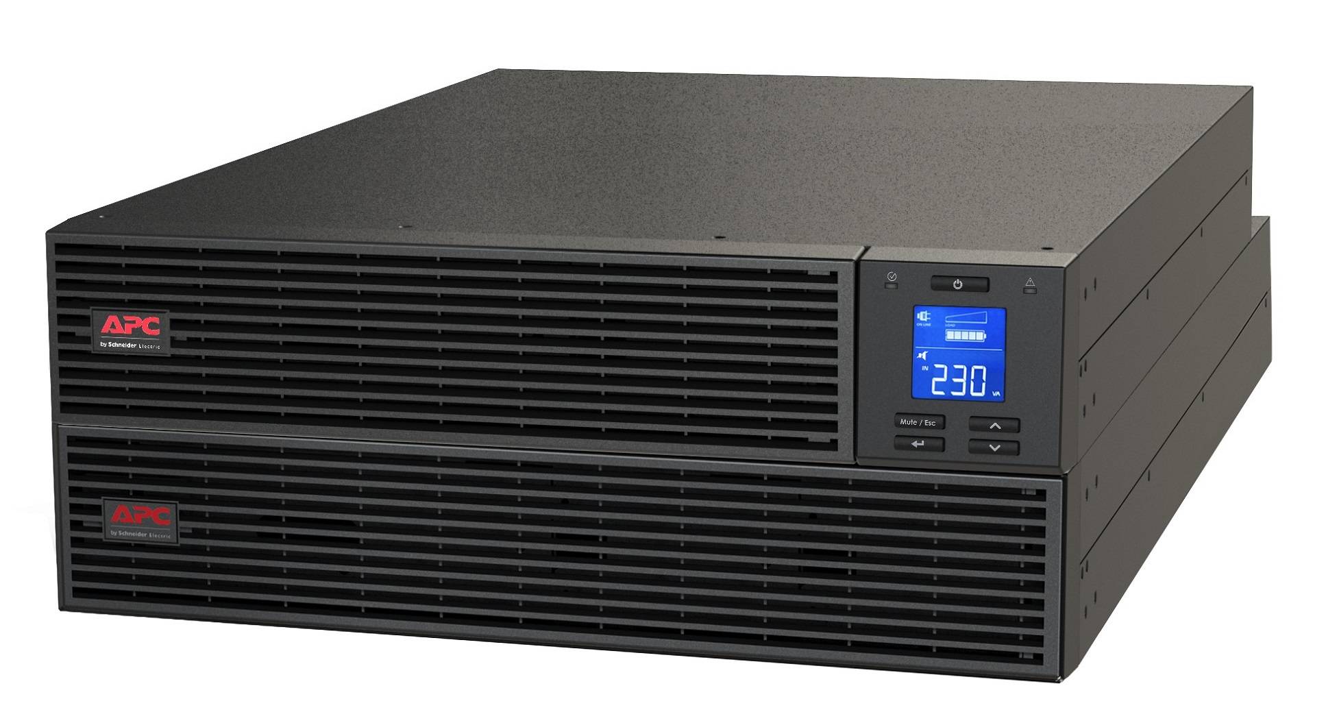 Rca Informatique - Image du produit : EASY UPS SRV RM 10000VA 230V WITH RAILKIT EXT BATTERY PACK IN