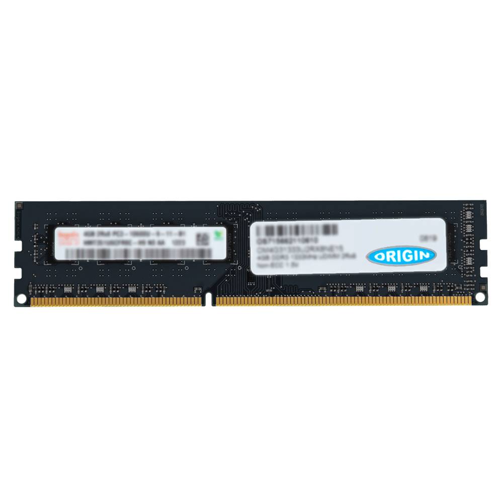 Rca Informatique - image du produit : 4GB 2RX8 DDR3-1333 PC3-10600 UNBUFFERED ECC 1.5V 240-PIN