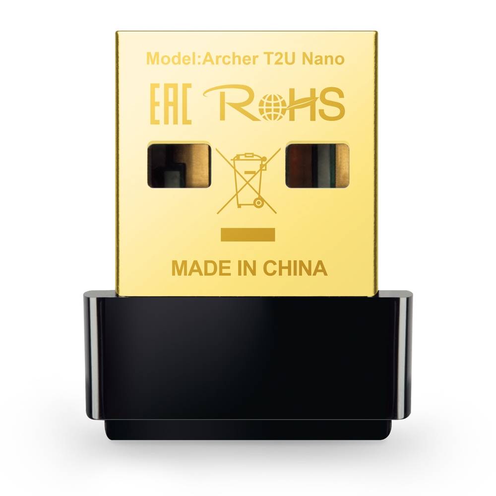 Rca Informatique - Image du produit : ARCHER T2U NANO AC600 NANO WI-FI USB ADAPTER