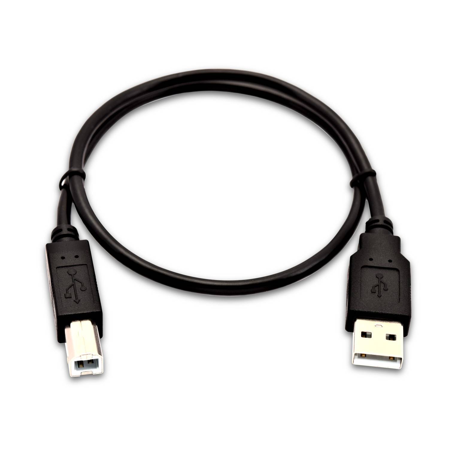 Rca Informatique - image du produit : USB2.0 A TO B 50CM 1.6FT CABLE DATA CABLE 480MBPS PERIPHERALS