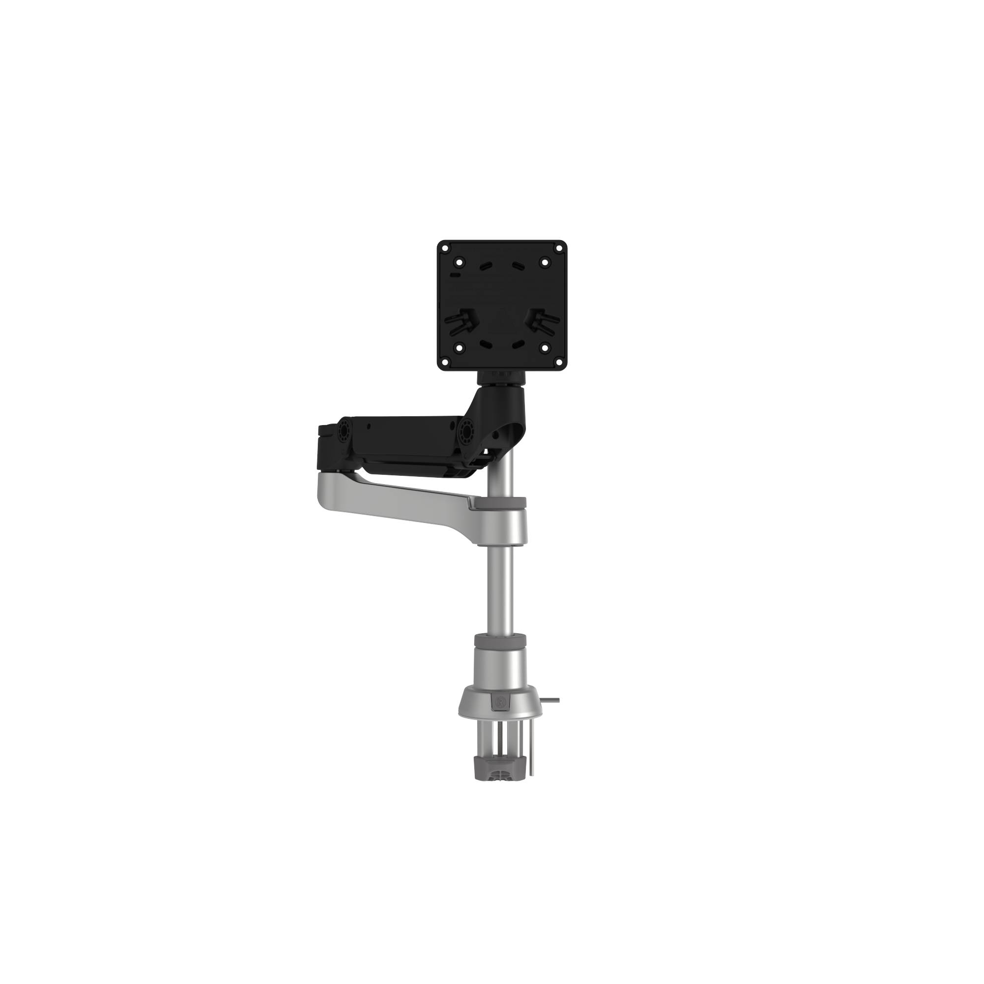 Rca Informatique - image du produit : R-GO CAPARO 4 MONITOR ARM GAS SPRING/3-9 KG/DYNAMIC/SILVER