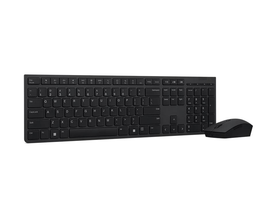 Rca Informatique - image du produit : WIRELESS RECHARGEABLE KEYBOARD AND MOUSE COMBO FRENCH