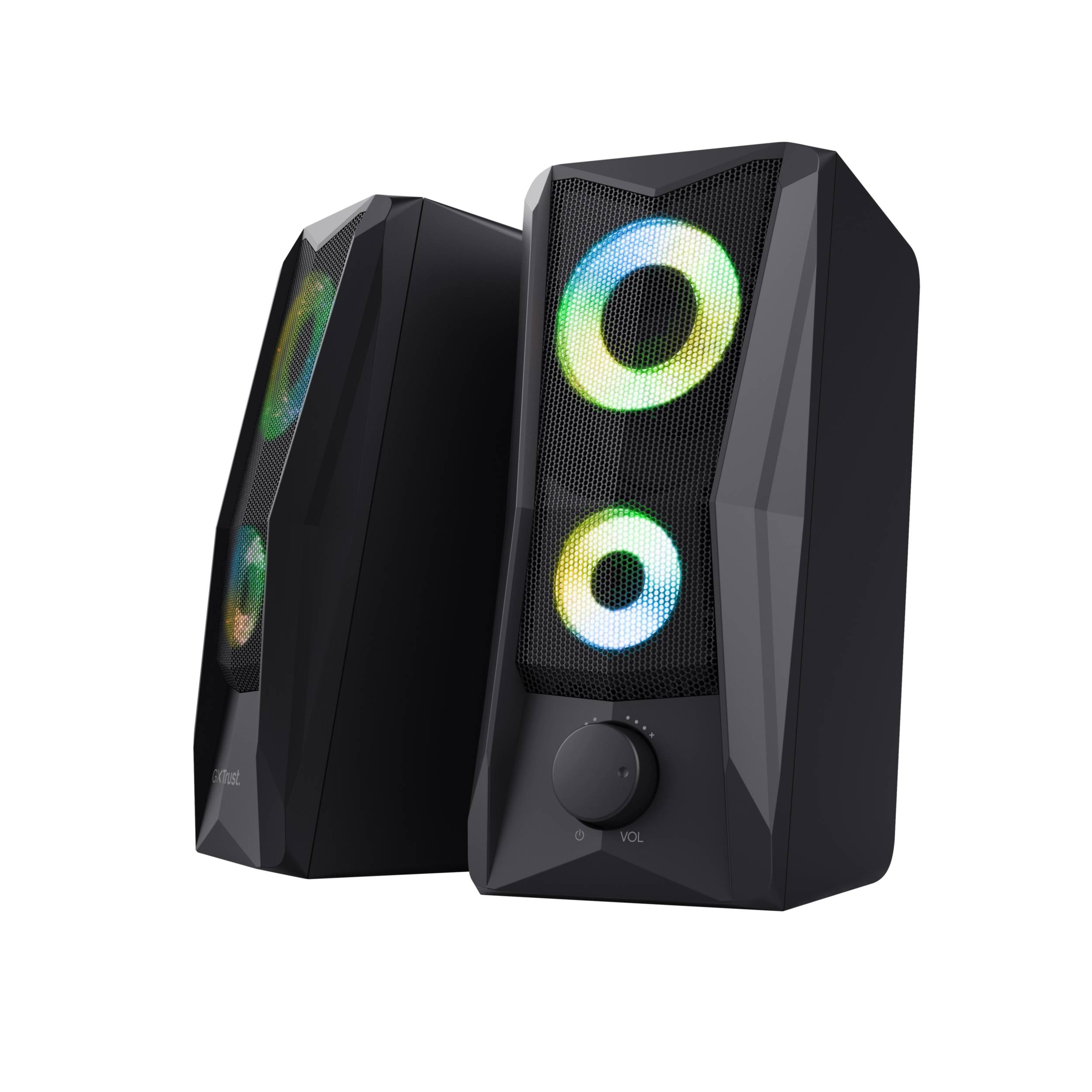 Rca Informatique - image du produit : GXT606B JAVV RGB SPEAKER SET BLACK