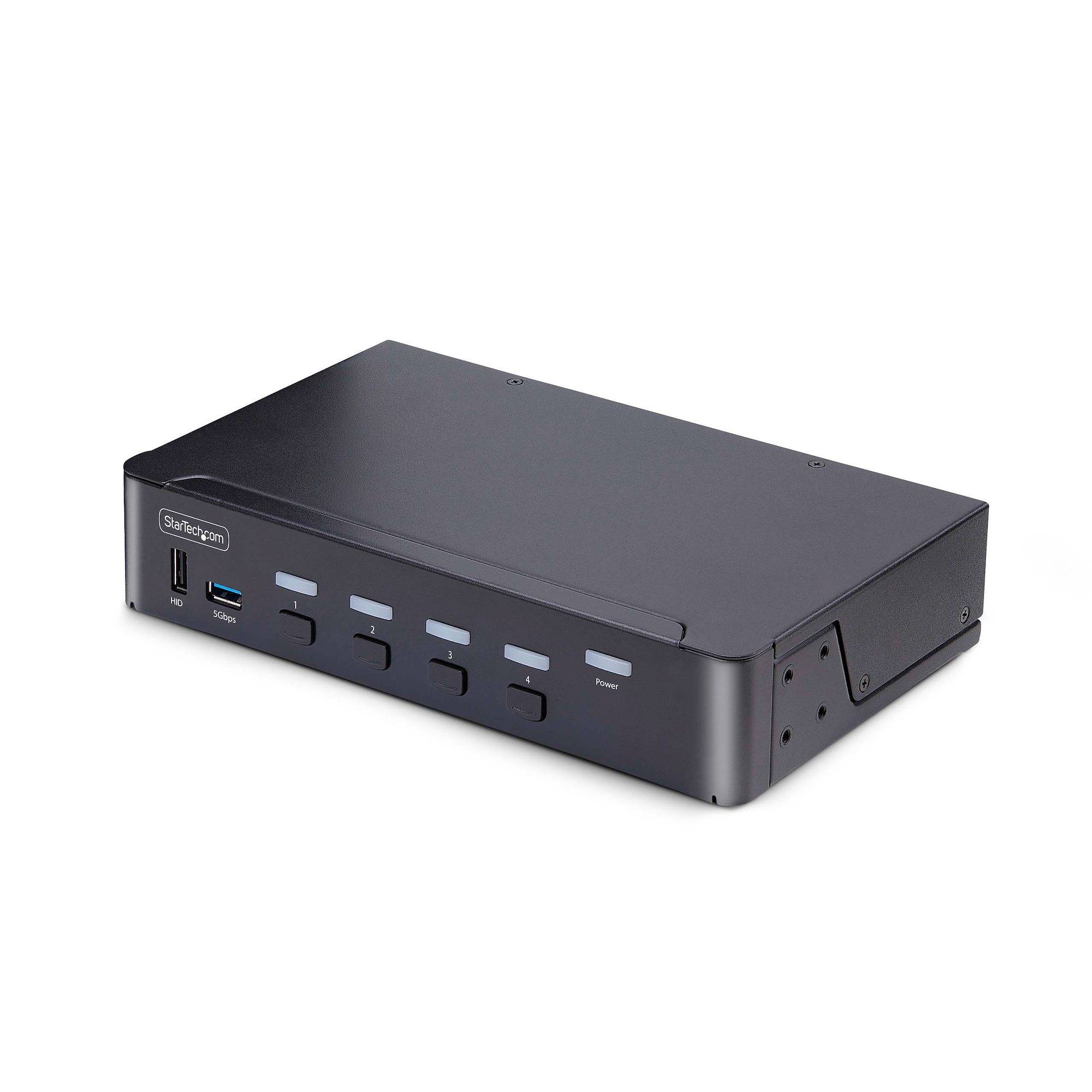 Rca Informatique - image du produit : 4-PORT DISPLAYPORT KVM SWITCH - 8K 60HZ HOTKEYS TAA COMPLIANT