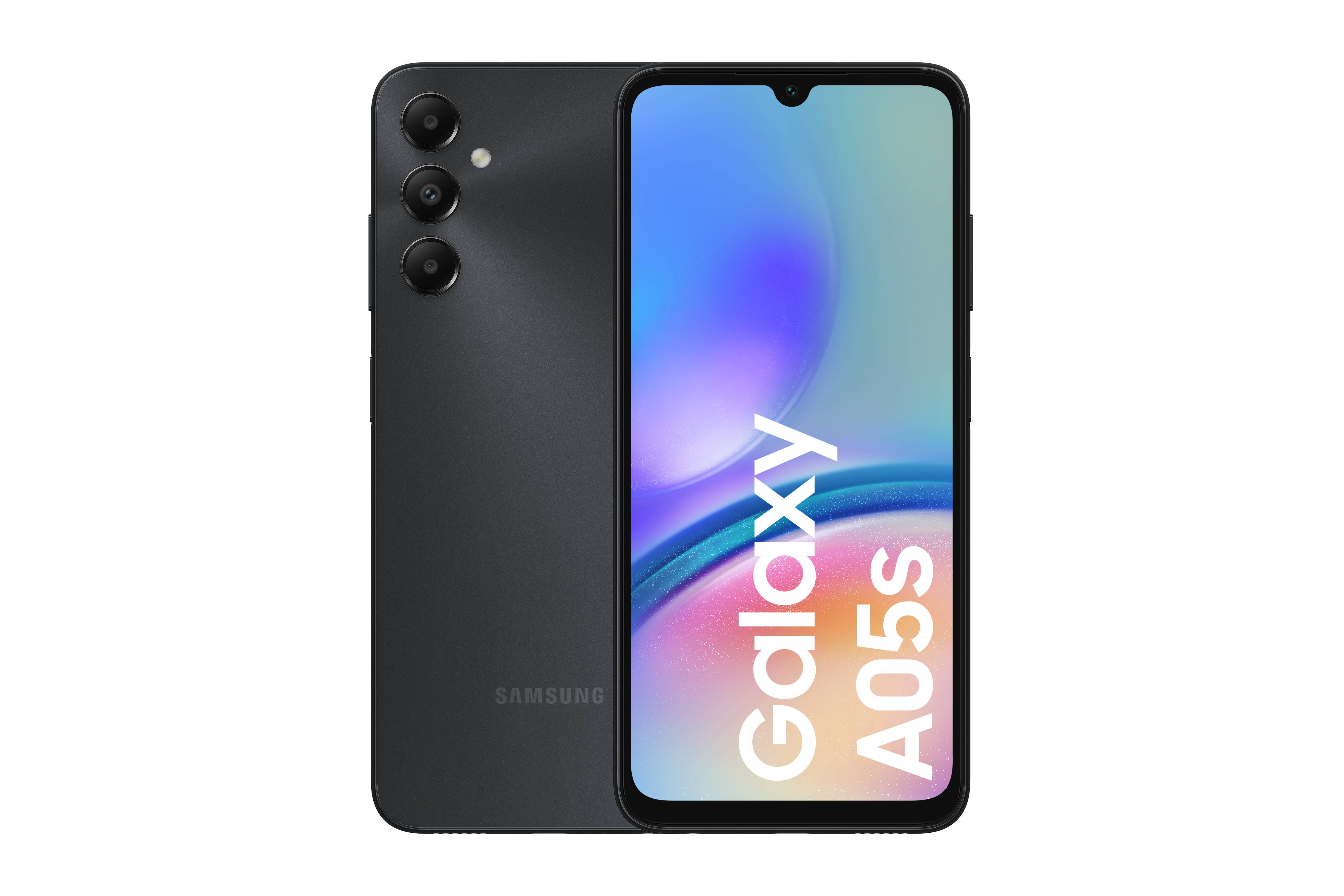 Rca Informatique - image du produit : SAMSUNG GALAXY A05S 64GB BLACK 6.5IN ANDROID 13 USB TYPE-C 2.0