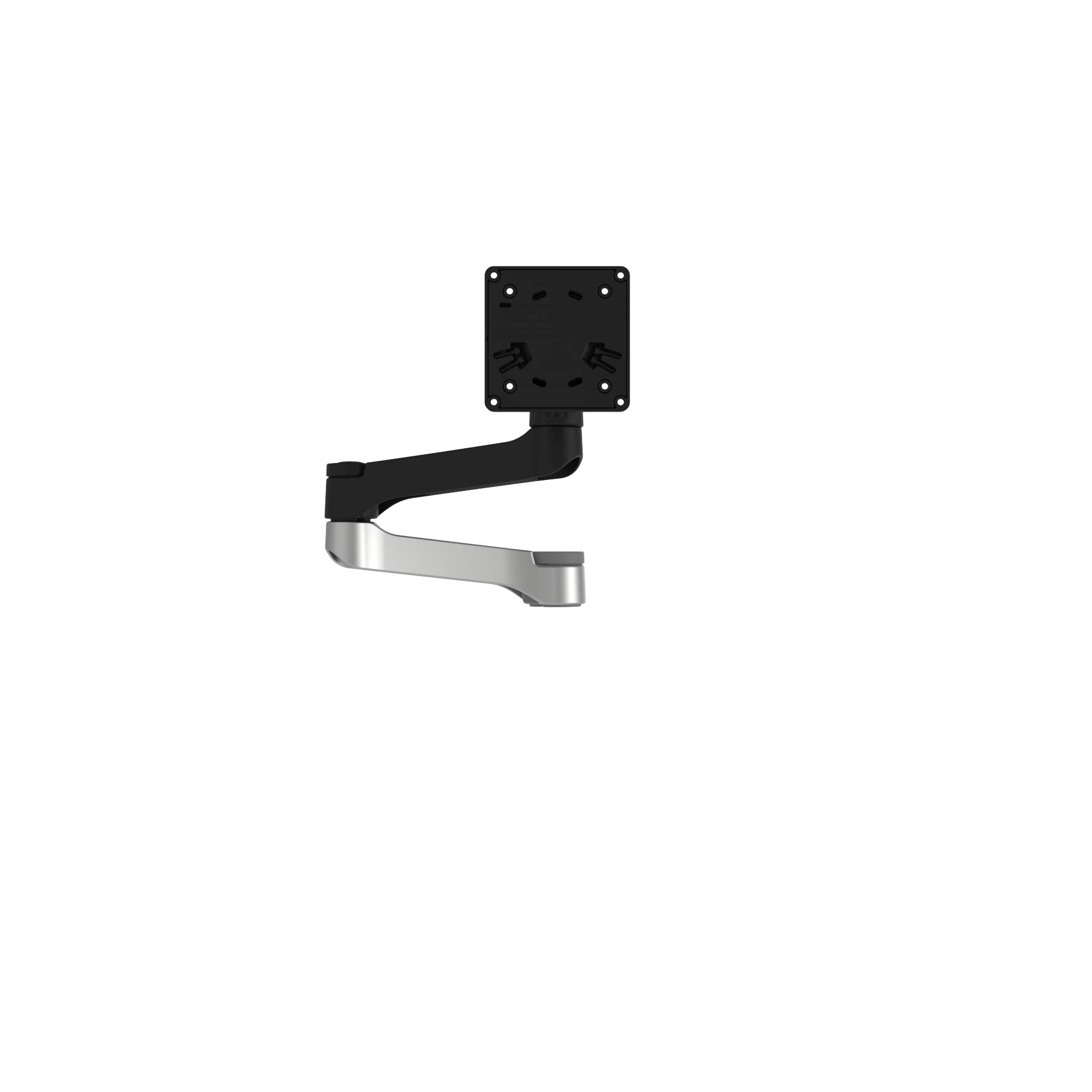 Rca Informatique - image du produit : R-GO ZEPHER 4 EXTRA HINGE ARM ADJUSTABLE/SILVER