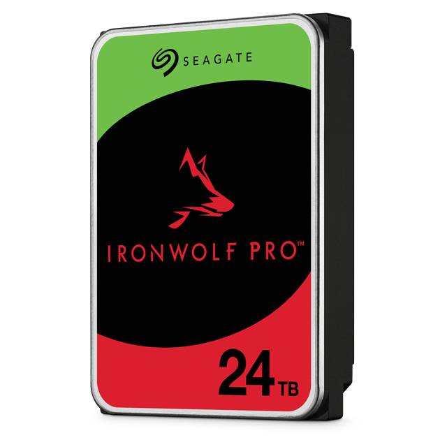 Rca Informatique - image du produit : IRONWOLF PRO 24TB SATA 3.5IN 7200RPM ENTERPRISE NAS