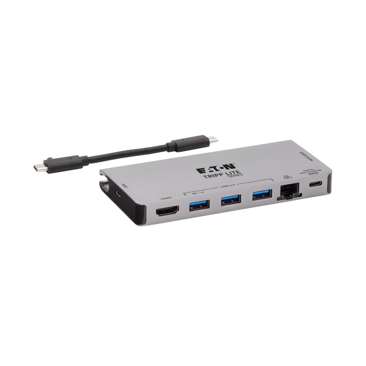 Rca Informatique - image du produit : USB-C DOCKING STATION HDMI 4K USB-A/C PD CHARG 3.0USB-C CBLGRY