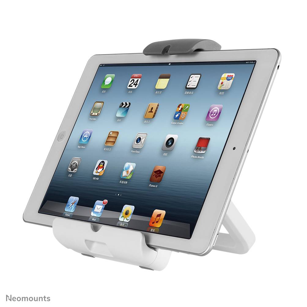 Rca Informatique - image du produit : TABLET DESK STAND 7IN-10.1IN CAN ALSO BE MOUNTED VESA 75X75