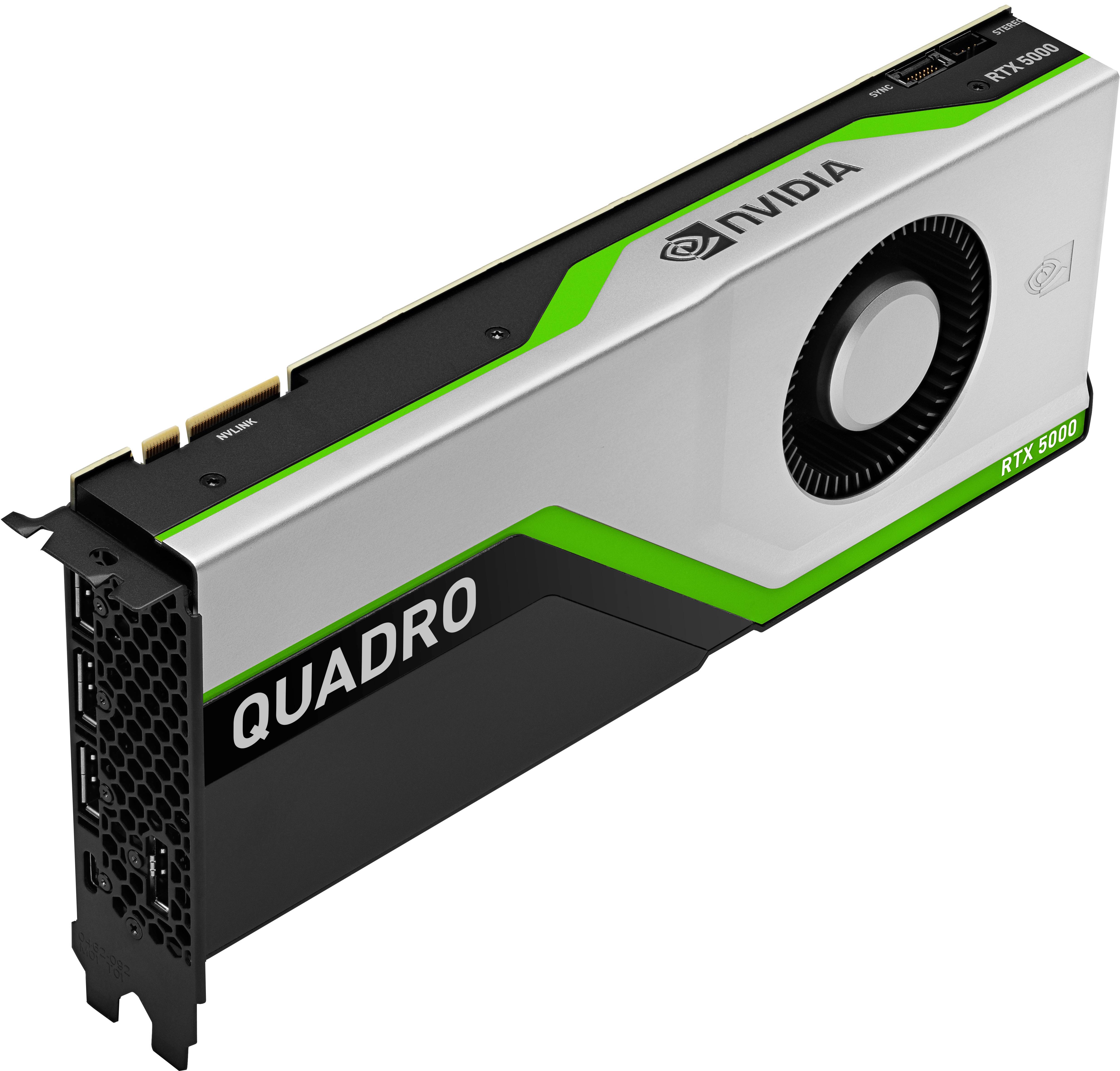 Rca Informatique - image du produit : NVIDIA QUADRO RTX5000 16GB F/ DEDICATED WORKSTATION