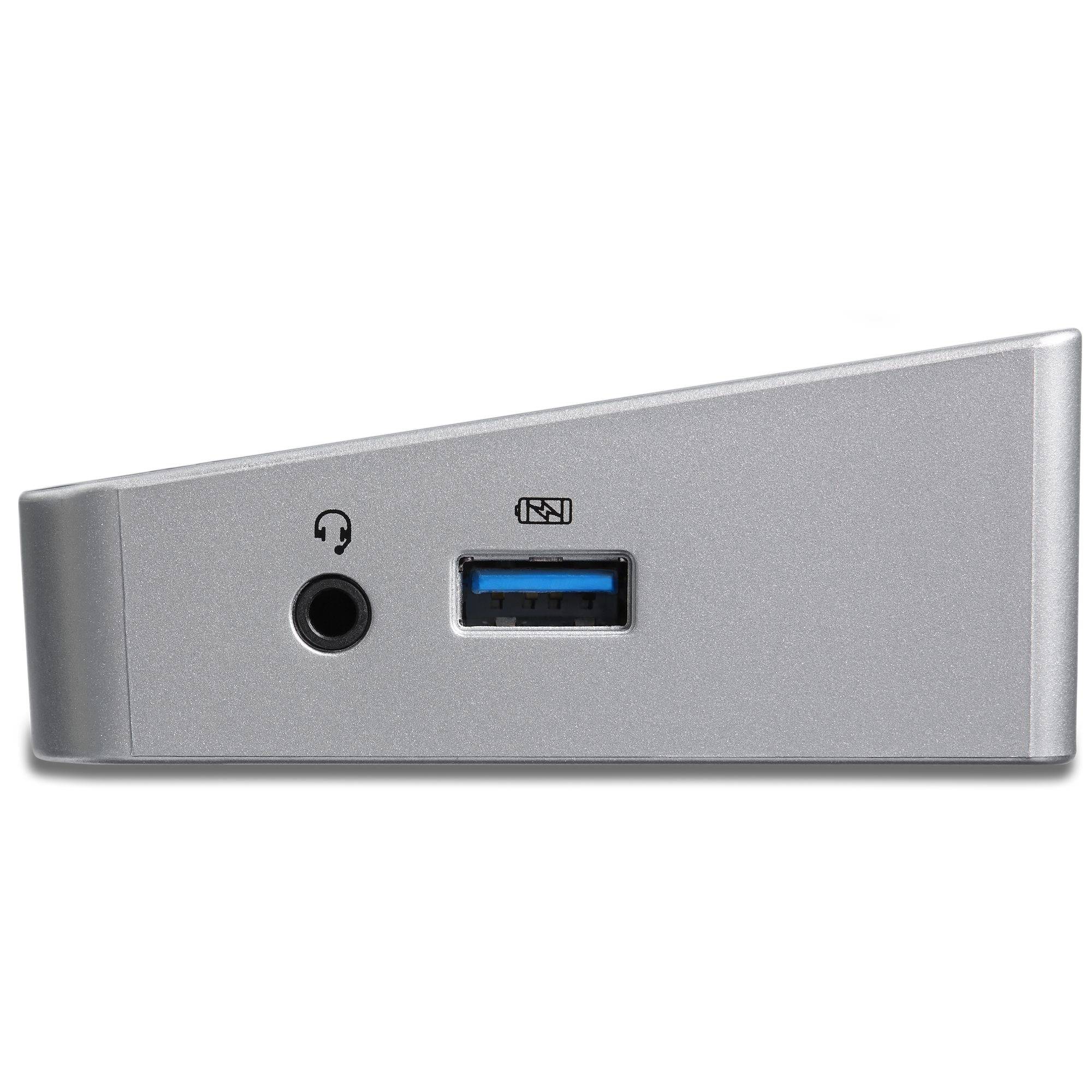 Rca Informatique - image du produit : USB-C DOCK TRIPLE 4K MNTR 2X DP + HDMI - 100W USB PD