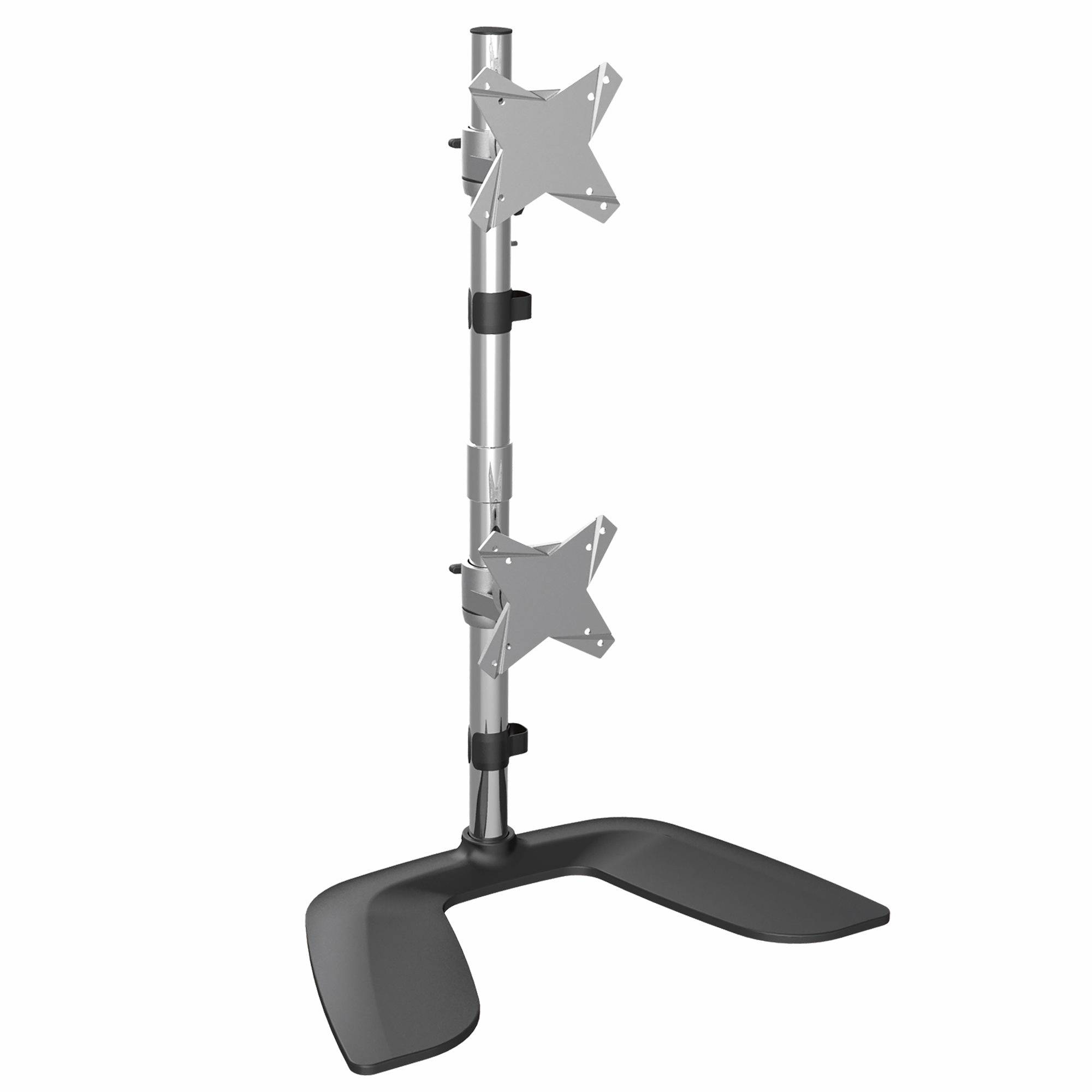 Rca Informatique - Image du produit : VERTICAL SUPPORT FOR TWO MONITORS UP TO 27IN VESA