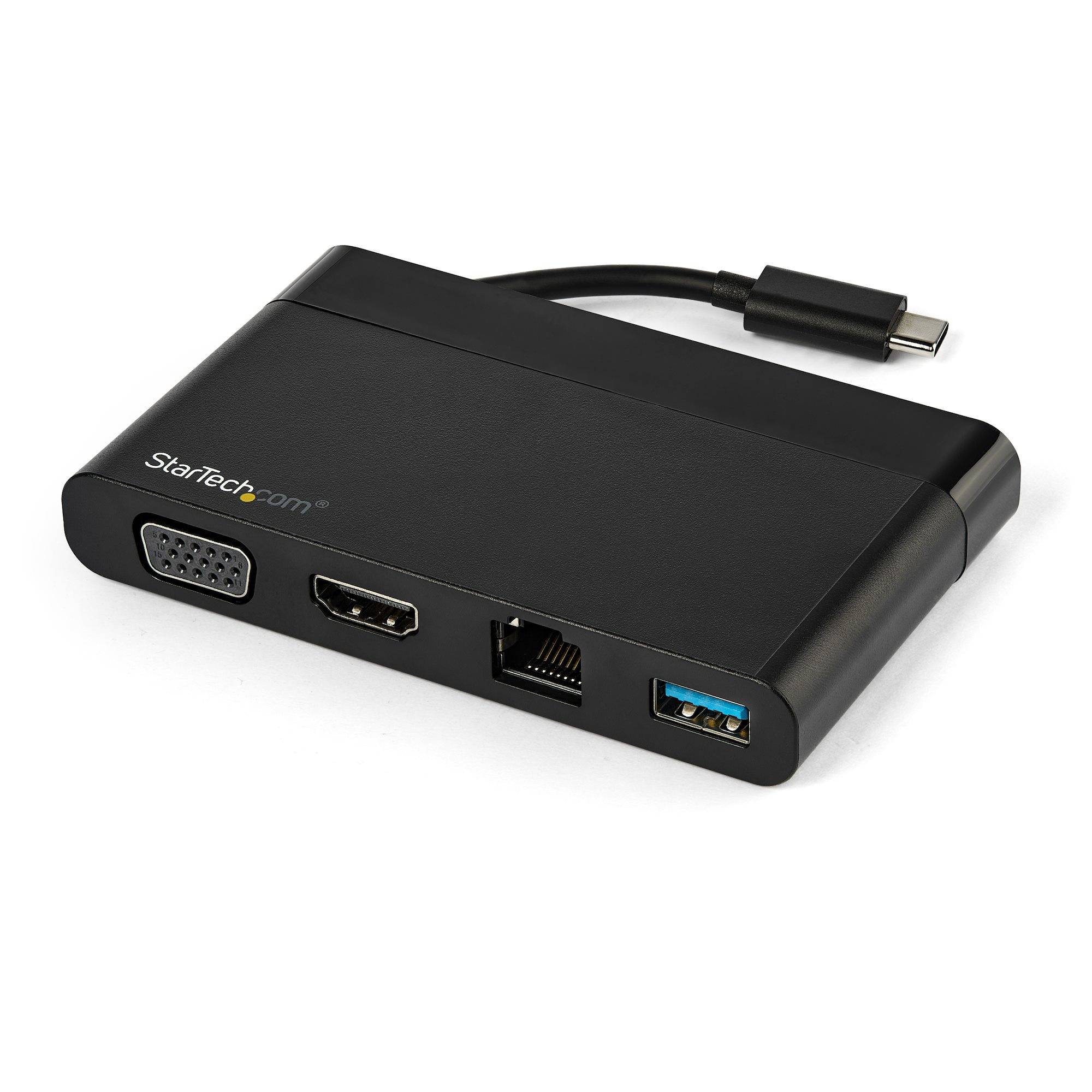Rca Informatique - image du produit : USB C MULTIPORT ADAPTER W/ HDMI VGA - MAC/WINDOWS/CHROME 1XA