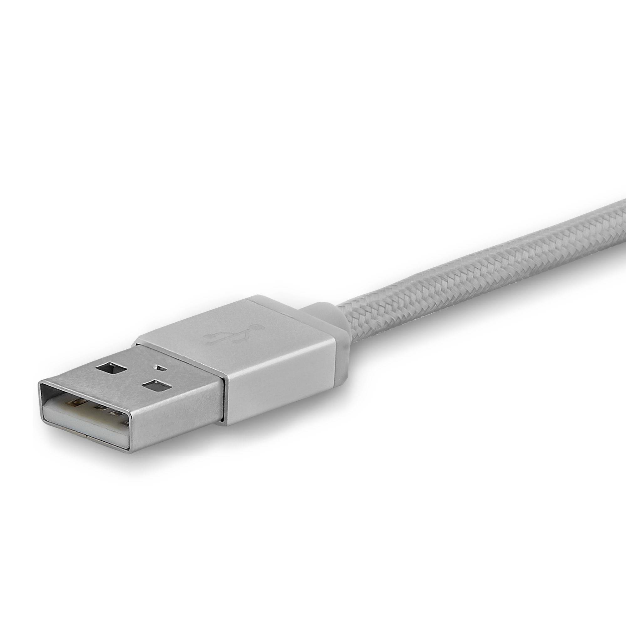 Rca Informatique - image du produit : 2M USB MULTI CHARGING CABLE LIGHTNING USB-C MICRO-USB