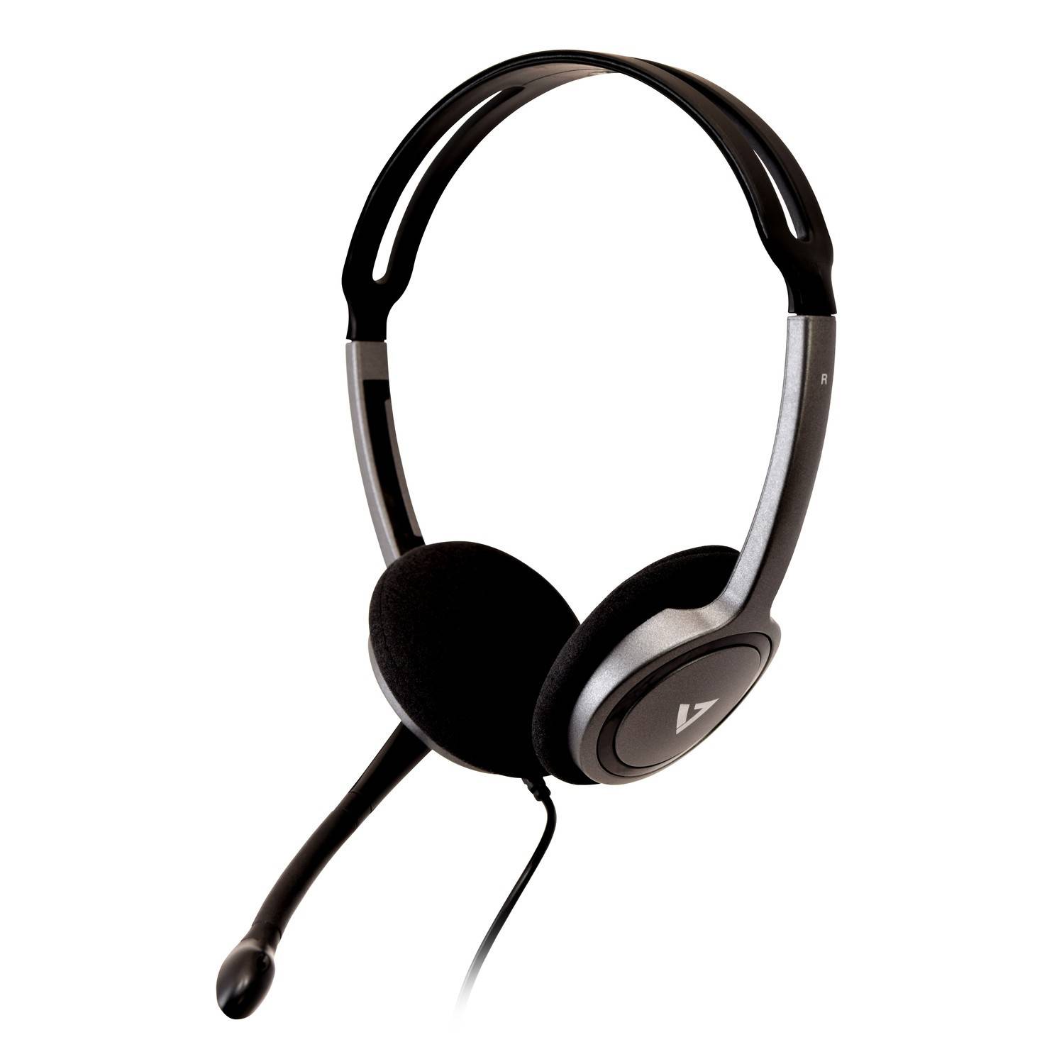 Rca Informatique - Image du produit : 3.5MM STEREO HEADSET W/NOISE CANCELLING BOOM MIC 1.8M CABLE I