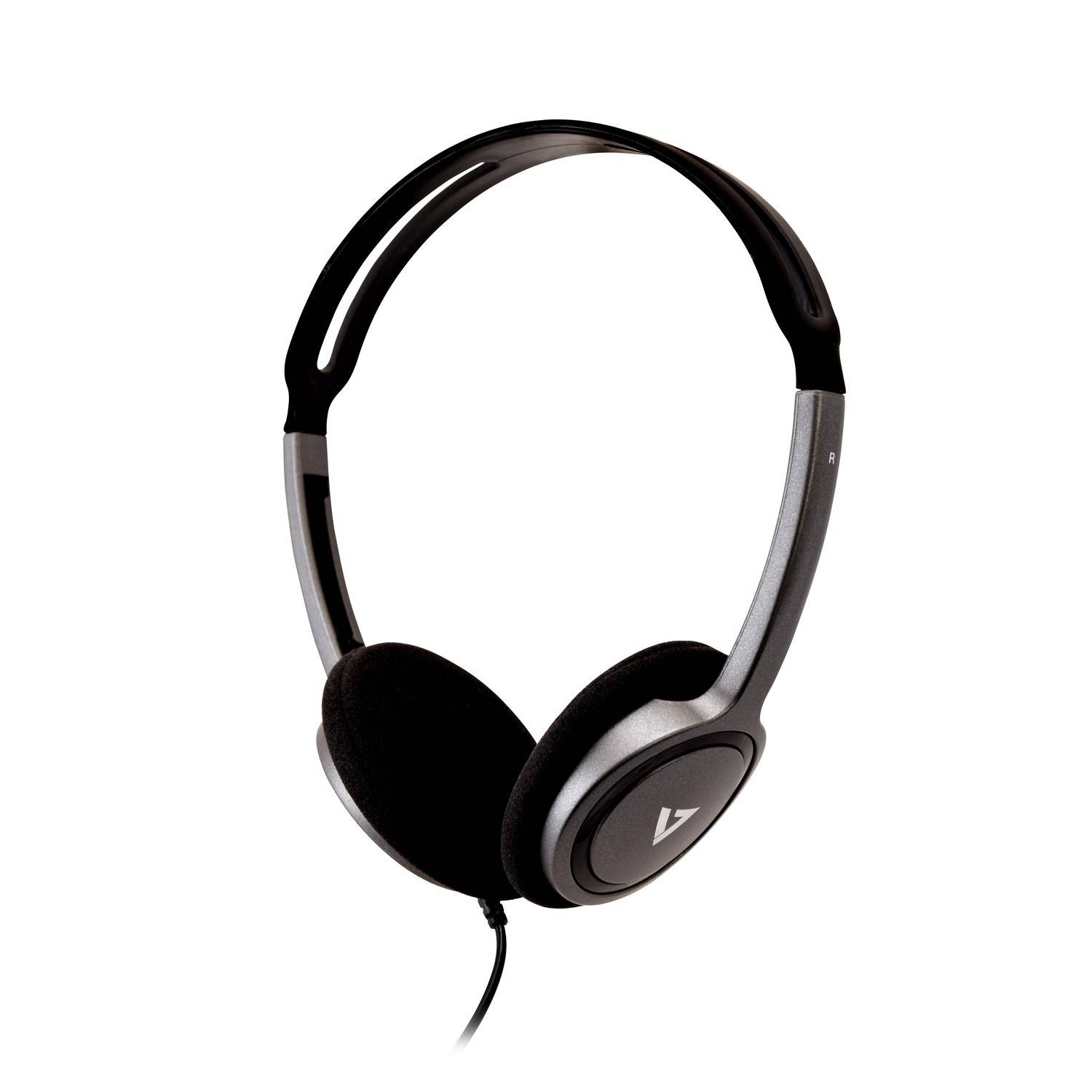 Rca Informatique - image du produit : CASQUE STEREO JACK REDUCTEUR BRUIT 1.8M NOIR/GRIS