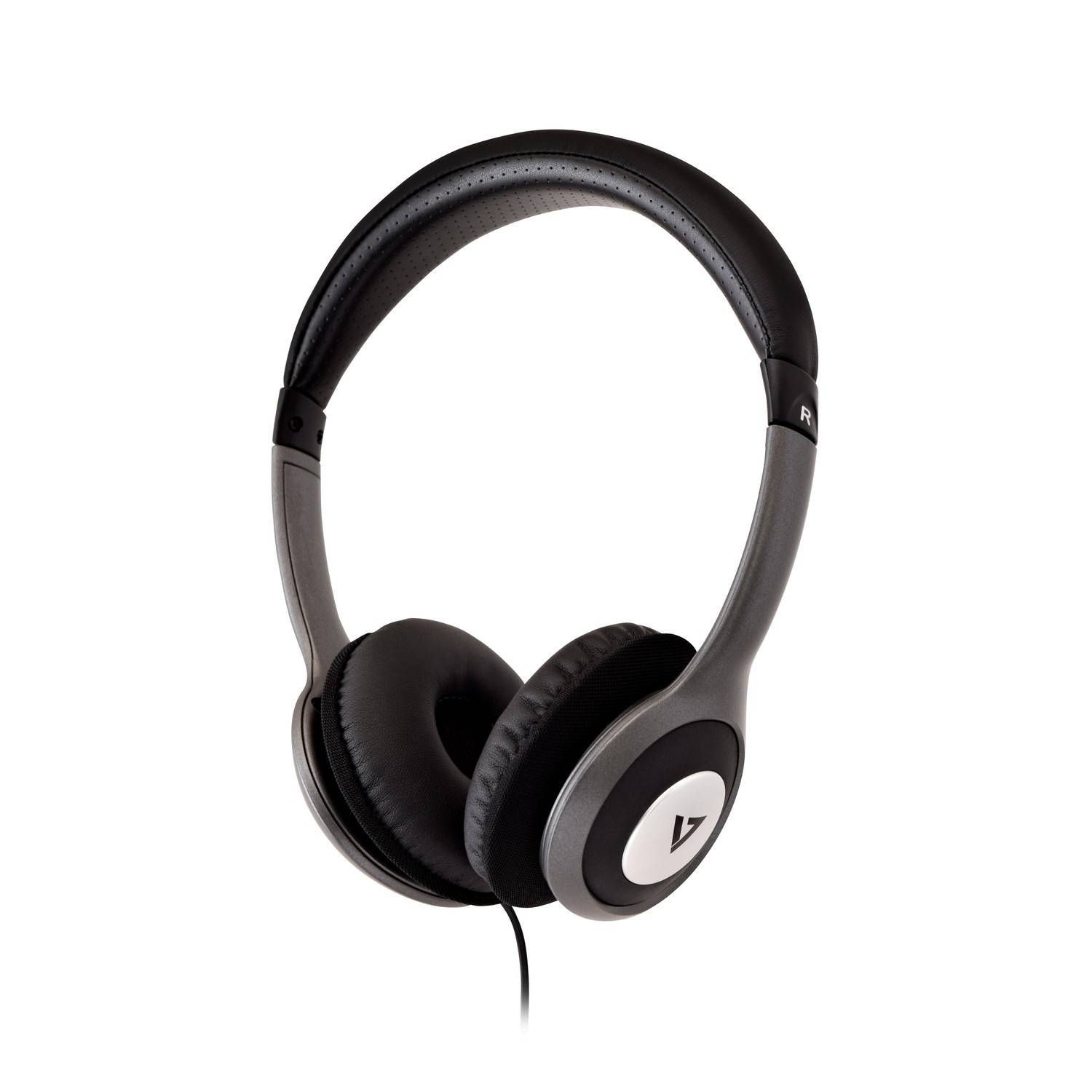 Rca Informatique - Image du produit : CASQUE DELUXE STEREO JACK REDUCTEUR BRUIT 1.8M NOIR/GRIS