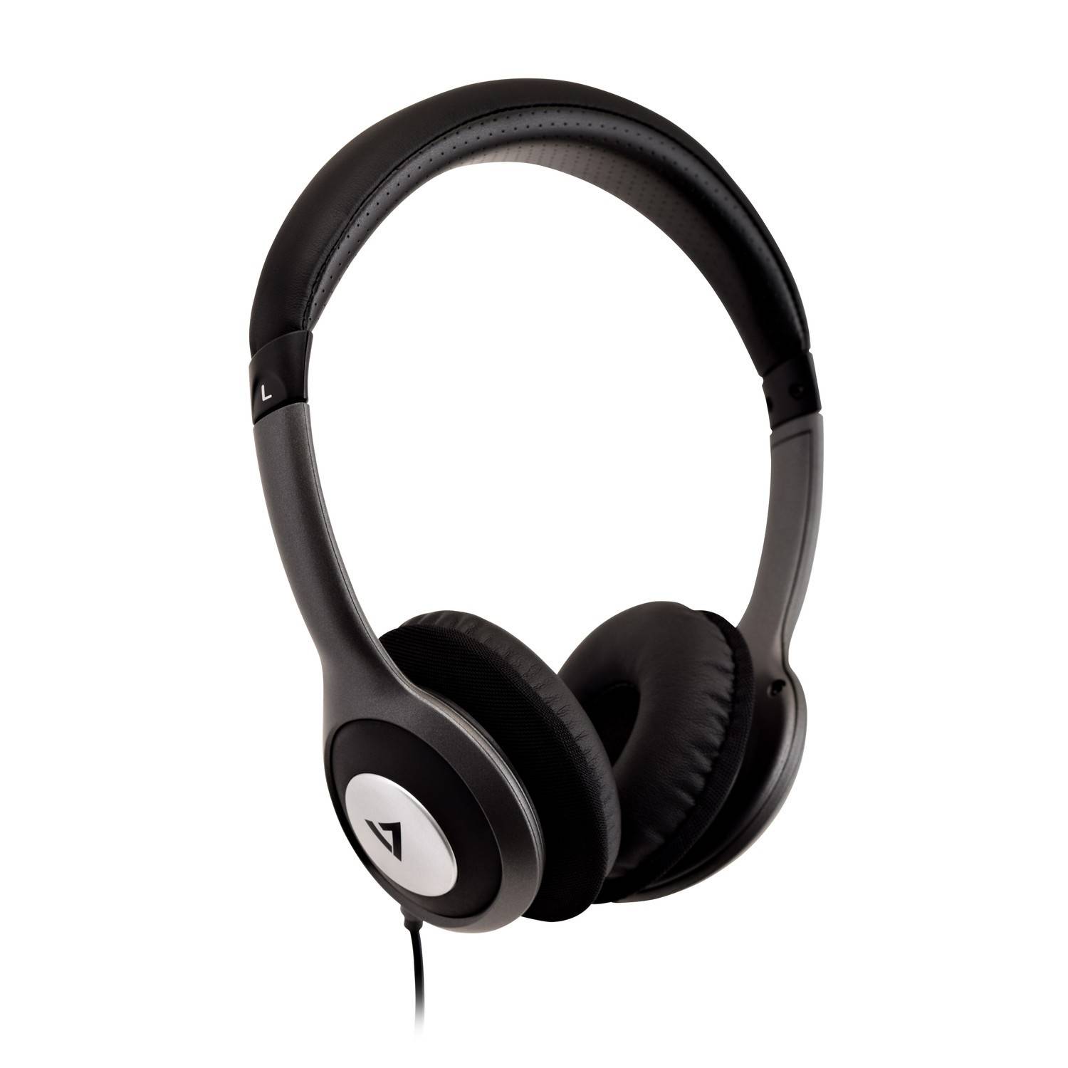 Rca Informatique - image du produit : CASQUE DELUXE STEREO JACK REDUCTEUR BRUIT 1.8M NOIR/GRIS