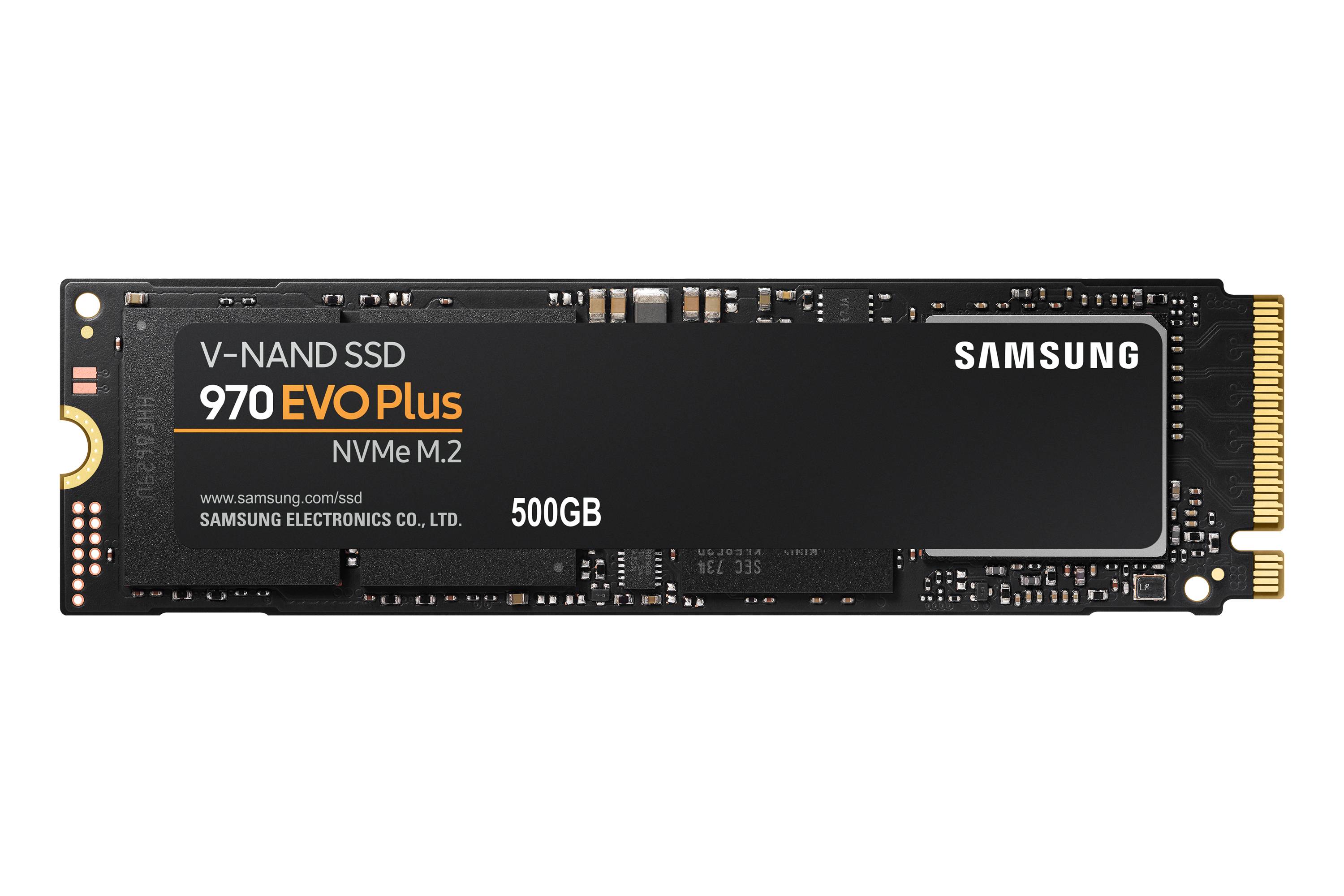 Rca Informatique - Image du produit : SSD 970 EVO PLUS 500GB M.2 NVME PCIE 3.0 X4 NVME