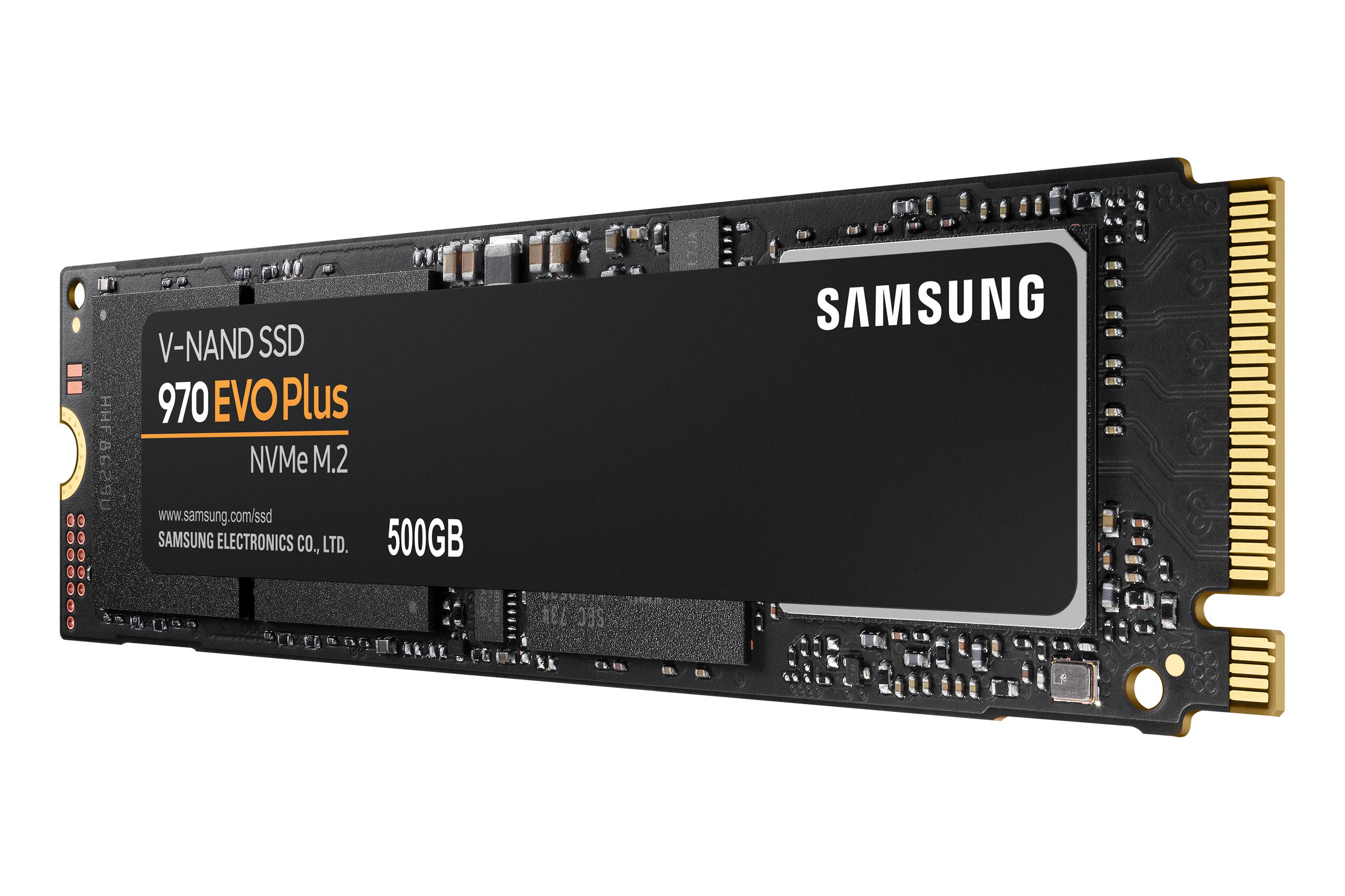 Rca Informatique - image du produit : SSD 970 EVO PLUS 500GB M.2 NVME PCIE 3.0 X4 NVME