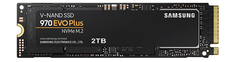 Rca Informatique - Image du produit : SSD NVME 970 EVO PLUS 2TB M.2 .