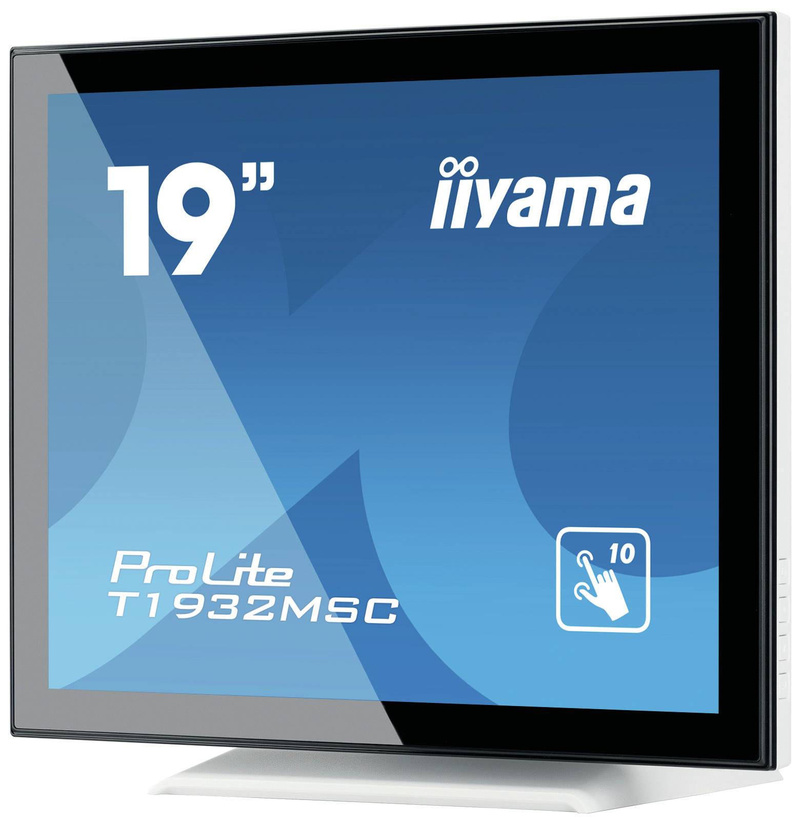 Rca Informatique - image du produit : T1932MSC-W5AG 1000:1 5MS WHITE 19IN LCD-TOUCH 1280X1024 5:4