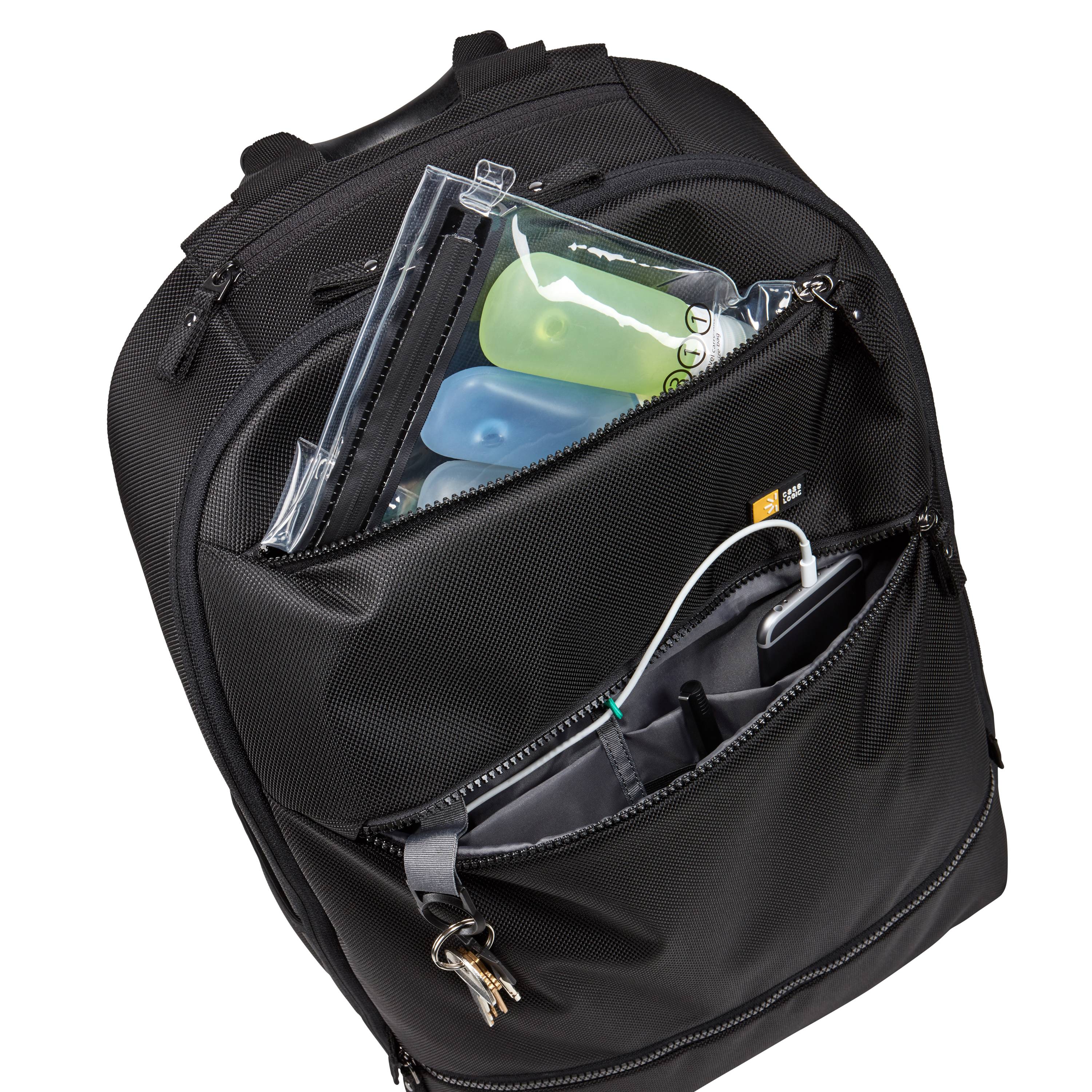 Rca Informatique - image du produit : CASE LOGIC BRYKER ROLLING BACKPACK 15.6IN BLACK