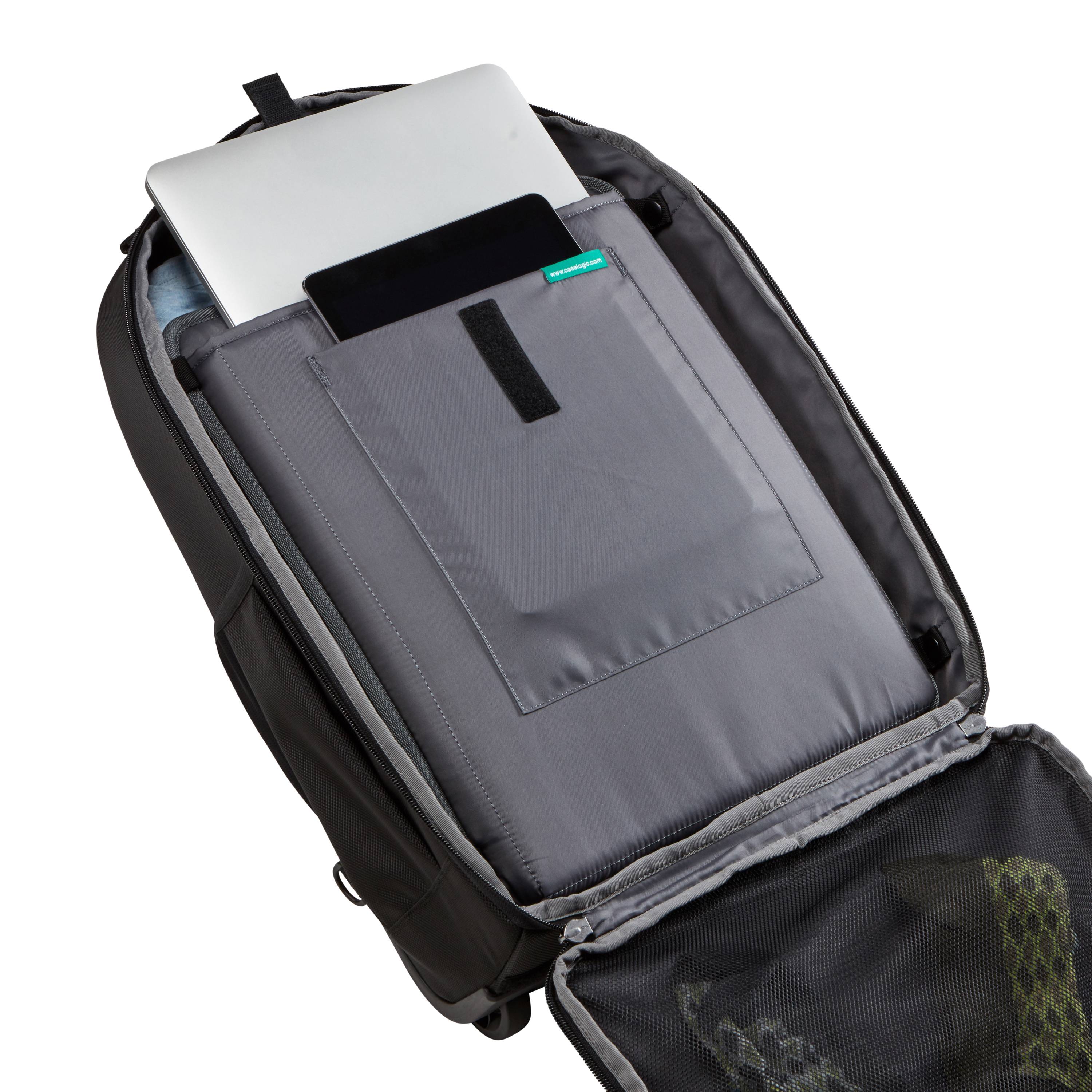 Rca Informatique - image du produit : CASE LOGIC BRYKER ROLLING BACKPACK 15.6IN BLACK