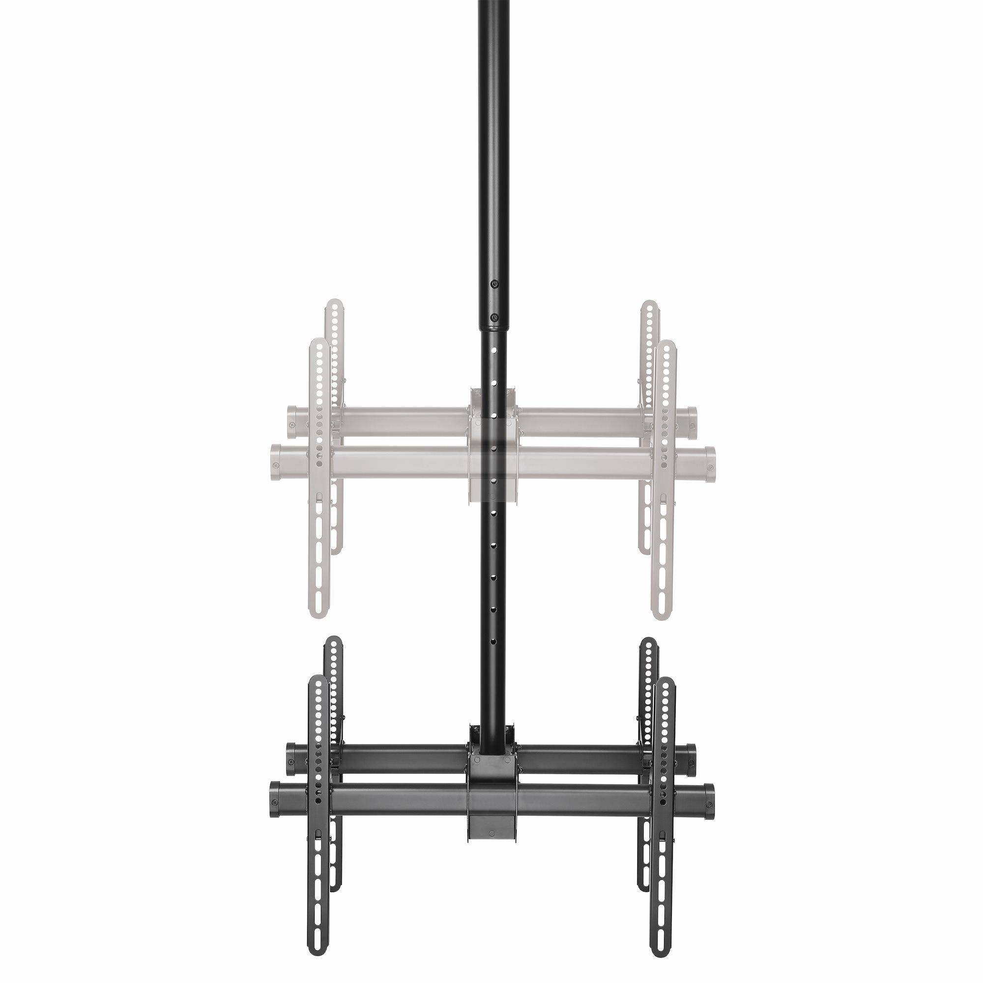 Rca Informatique - image du produit : CEILING TV MOUNT BACK-TO-BACK FOR 32IN TO 75IN DISPLAYS/STEEL