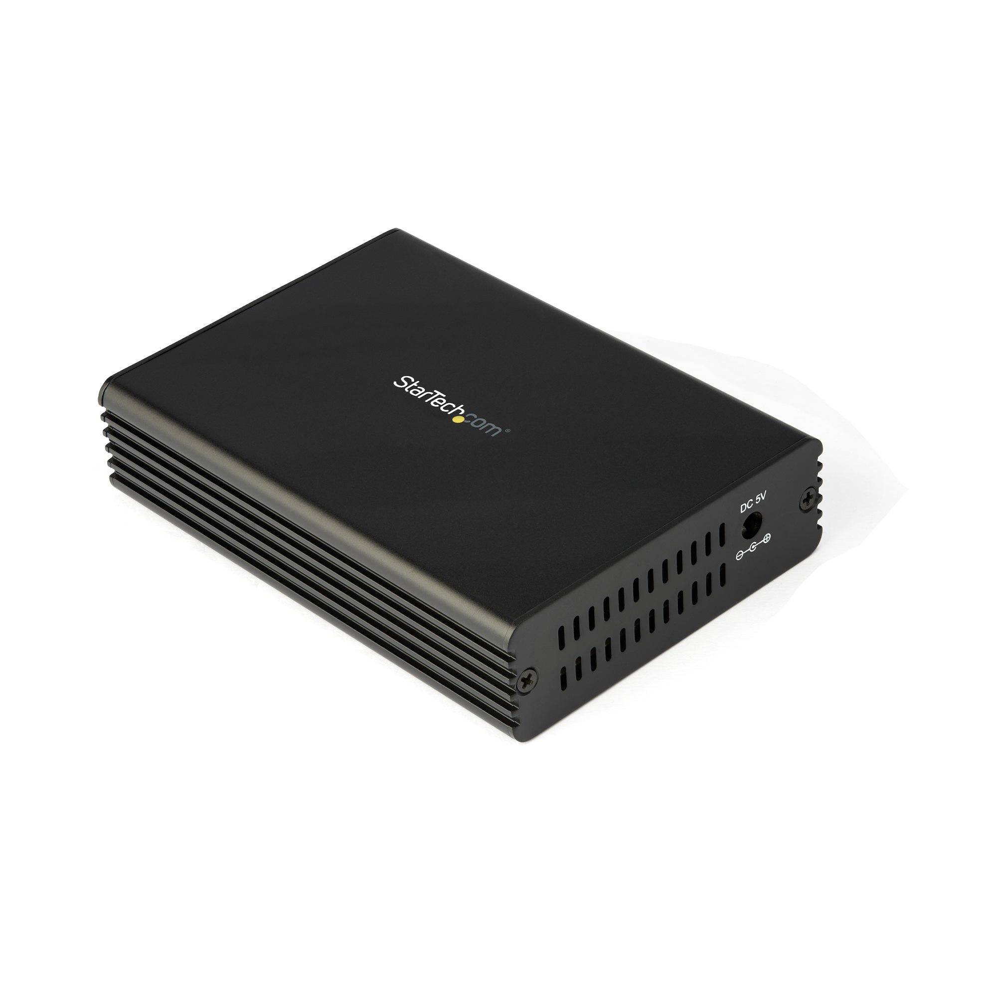 Rca Informatique - Image du produit : 10GB ETHERNET FIBER MEDIA CONVERTER WITH OPEN SFP+ SLOT